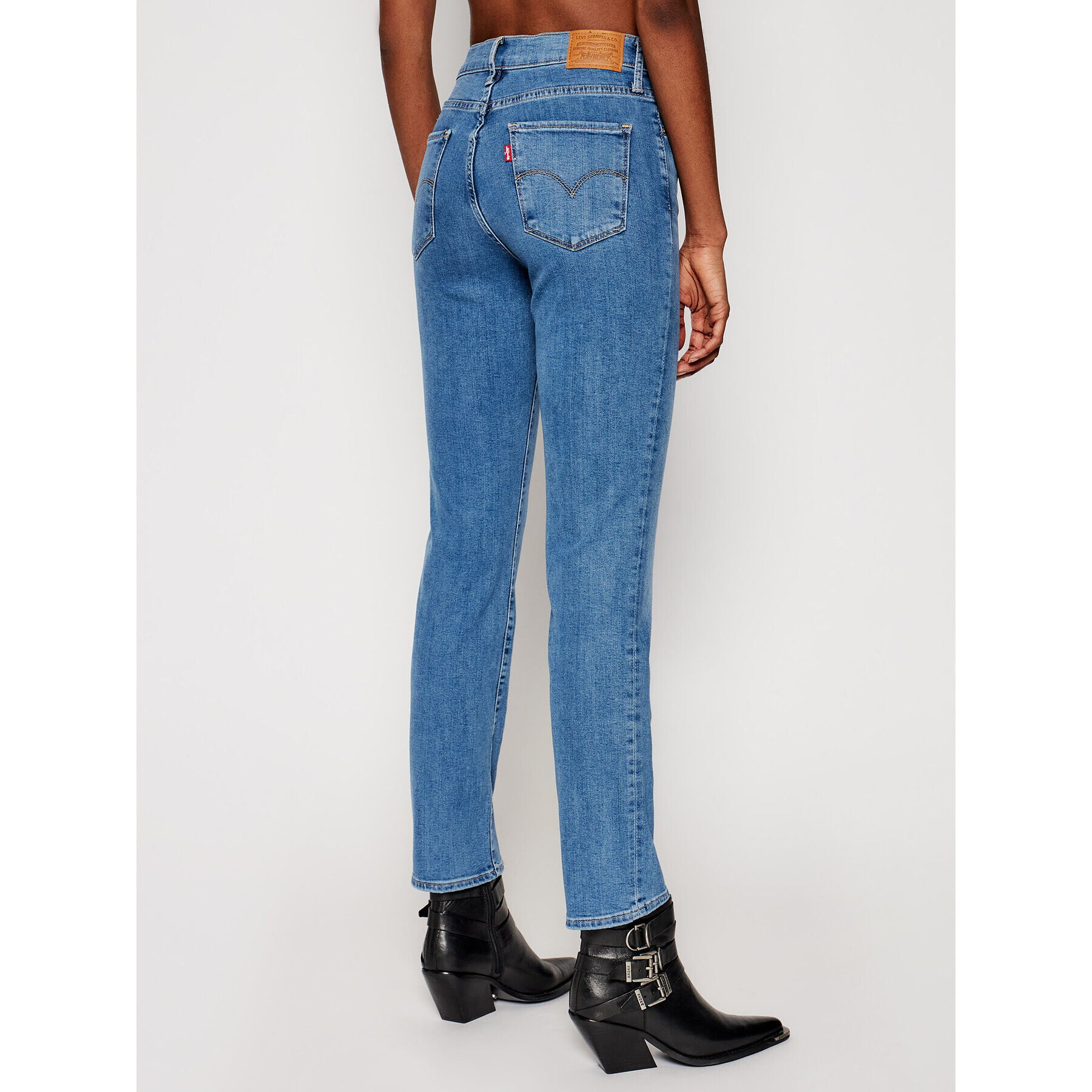 Levi's® Дънки 724™ High-Waisted 18883-0124 Тъмносин Regular Fit - Pepit.bg