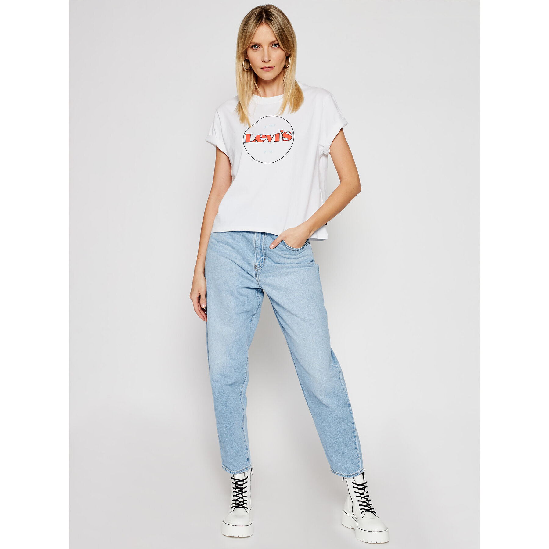 Levi's® Дънки High Loose Taper 17847-0005 Син Relaxed Fit - Pepit.bg