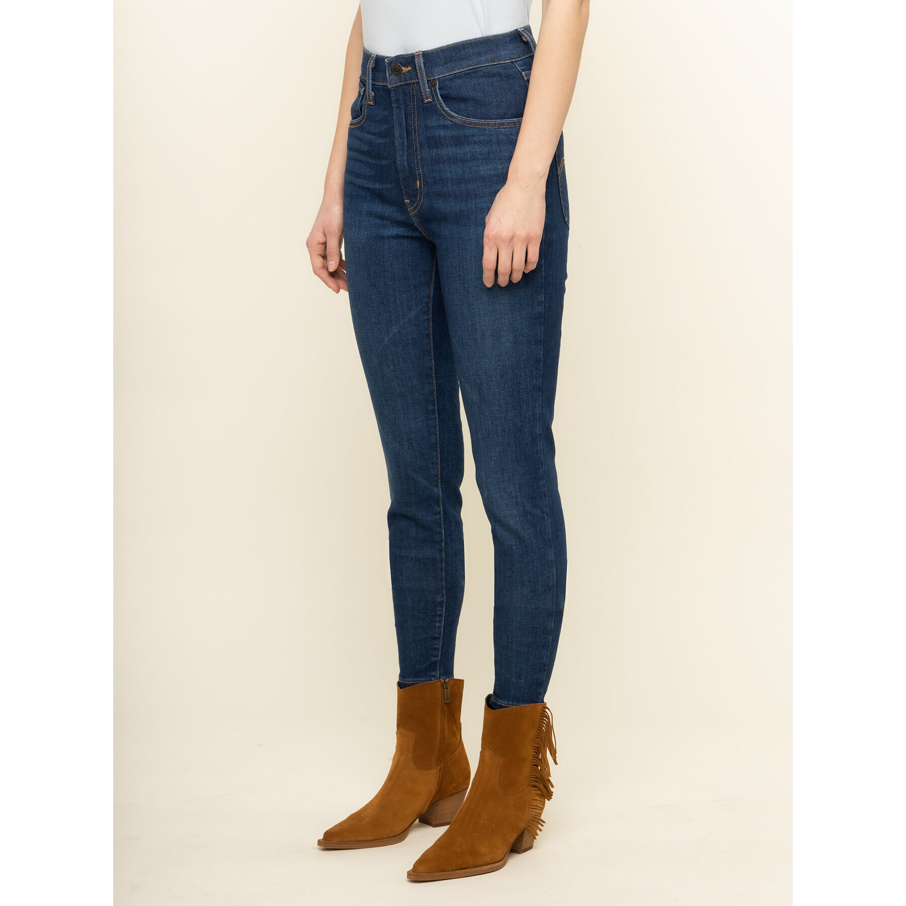 Levi's® Дънки Mile High 22791-0116 Тъмносин Super Skinny Fit - Pepit.bg