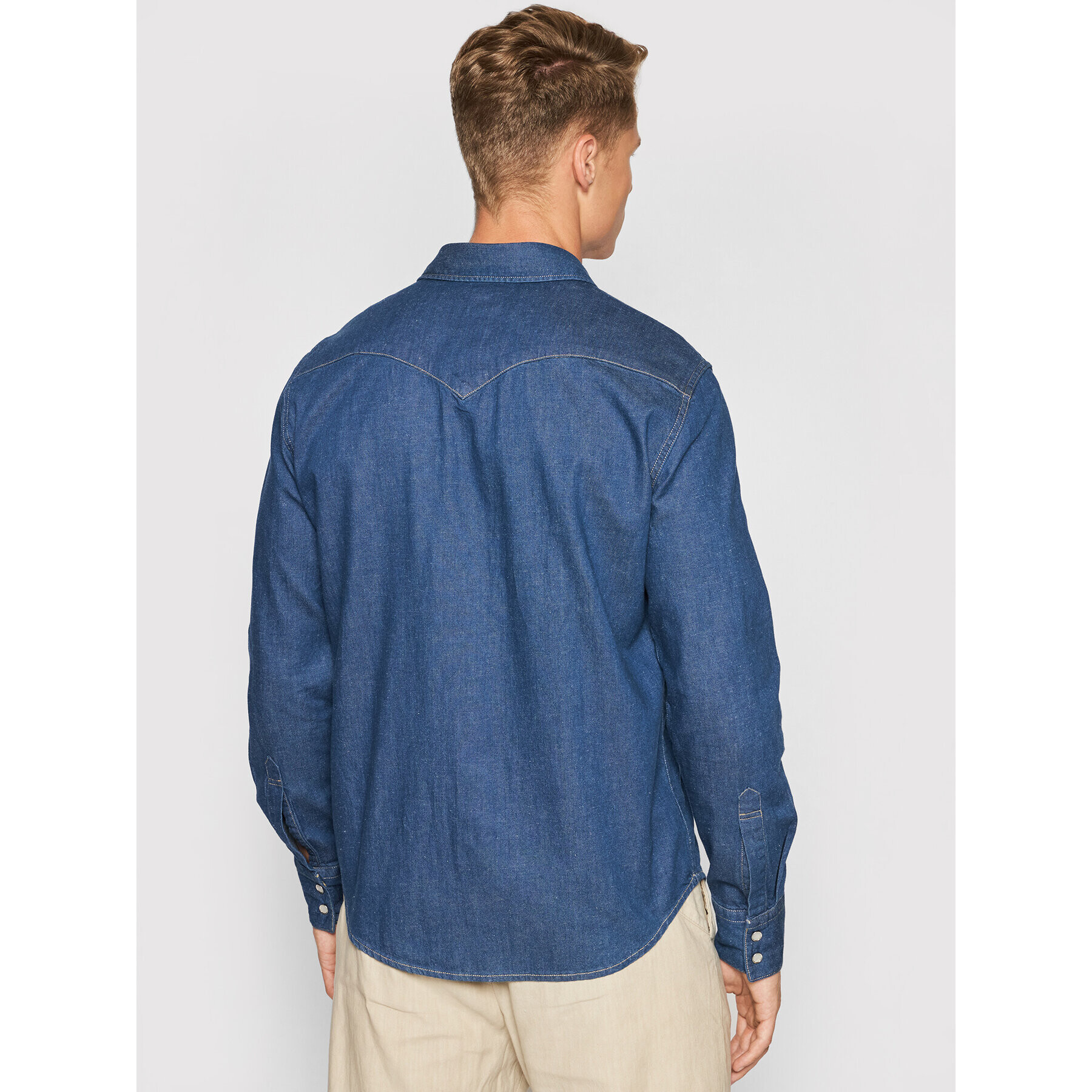 Levi's® дънкова риза Barstow Western 85744-0029 Син Standard Fit - Pepit.bg