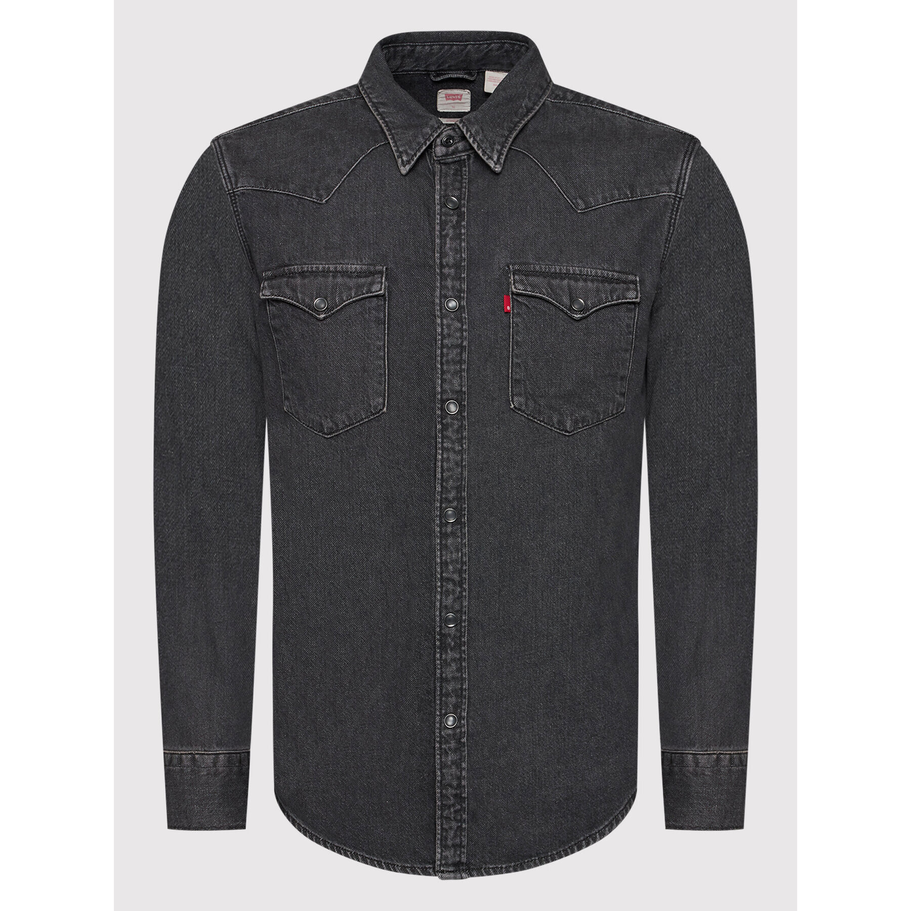 Levi's® дънкова риза Barstow Western 85744-0038 Черен Standard Fit - Pepit.bg