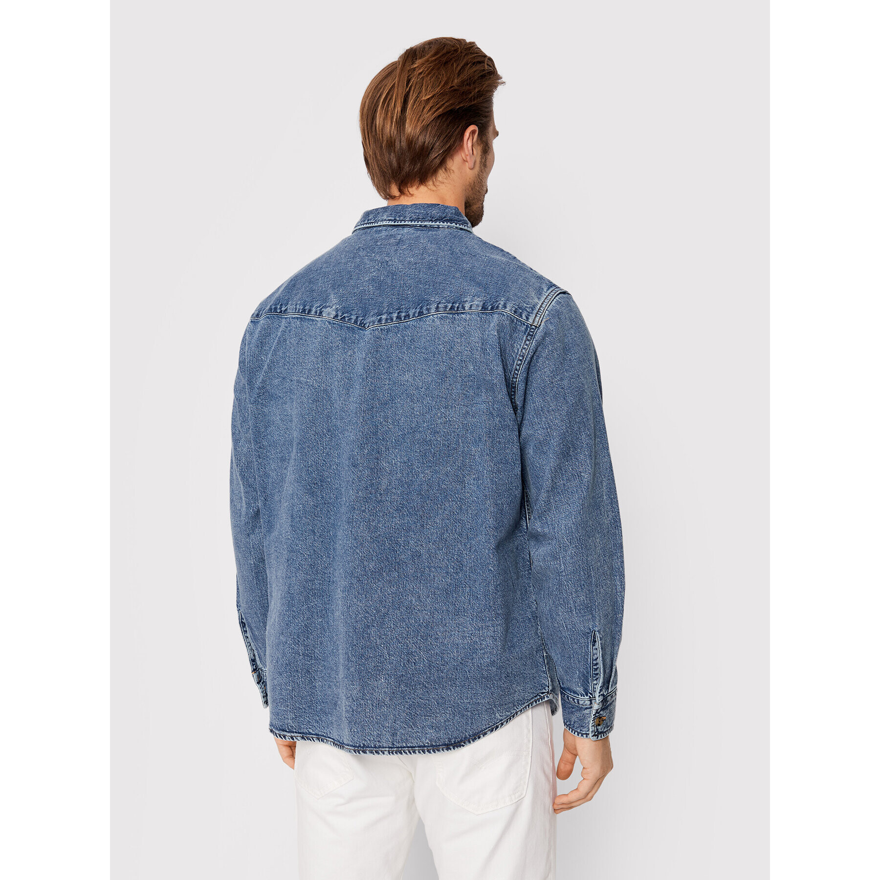 Levi's® дънкова риза Western A1919-0014 Син Relaxed Fit - Pepit.bg