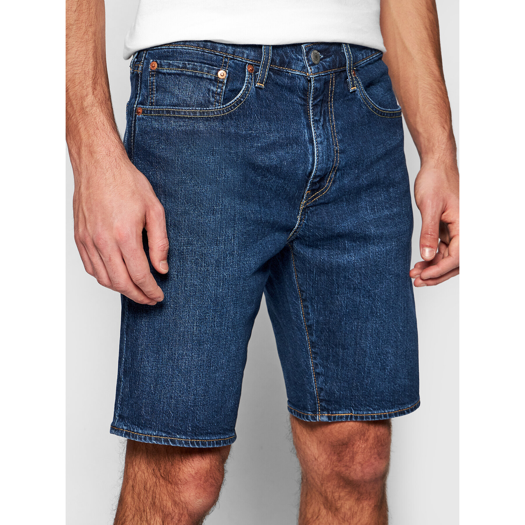 Levi's® Дънкови шорти 405™ Standard 39864-0022 Тъмносин Regular Fit - Pepit.bg