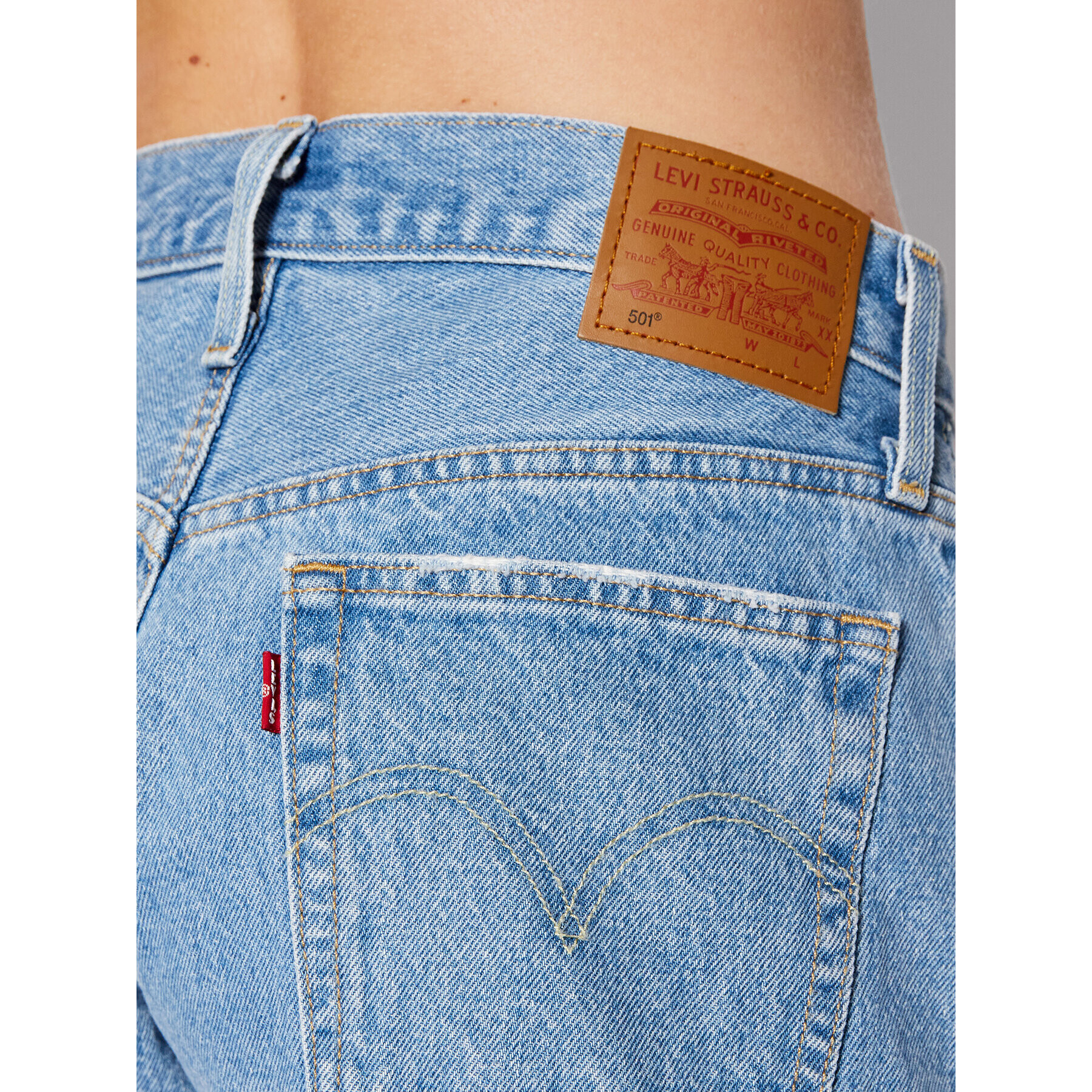 Levi's® Дънкови шорти 501® 56327-0256 Син Regular Fit - Pepit.bg
