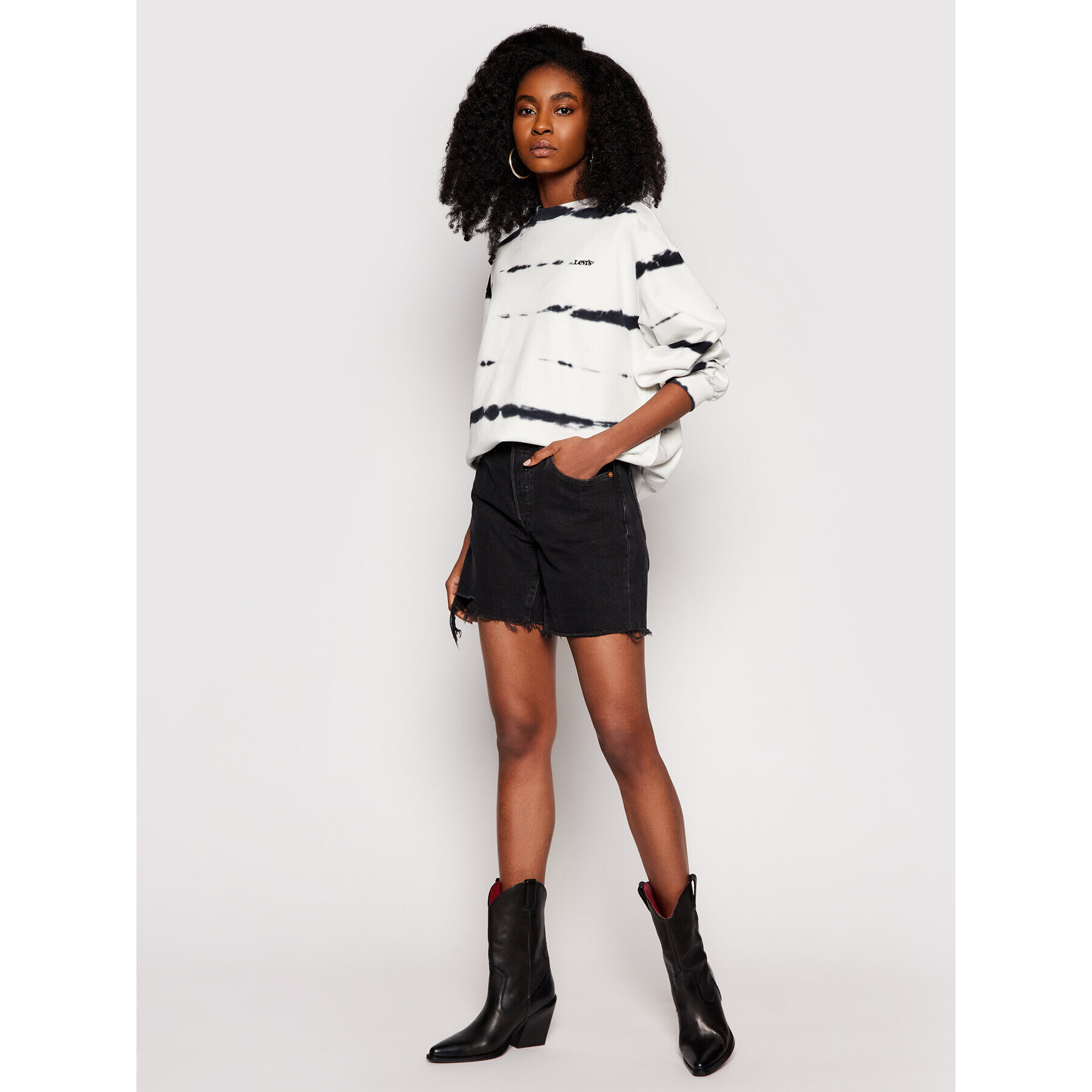 Levi's® Дънкови шорти 501™ 85833-0016 Черен Regular Fit - Pepit.bg