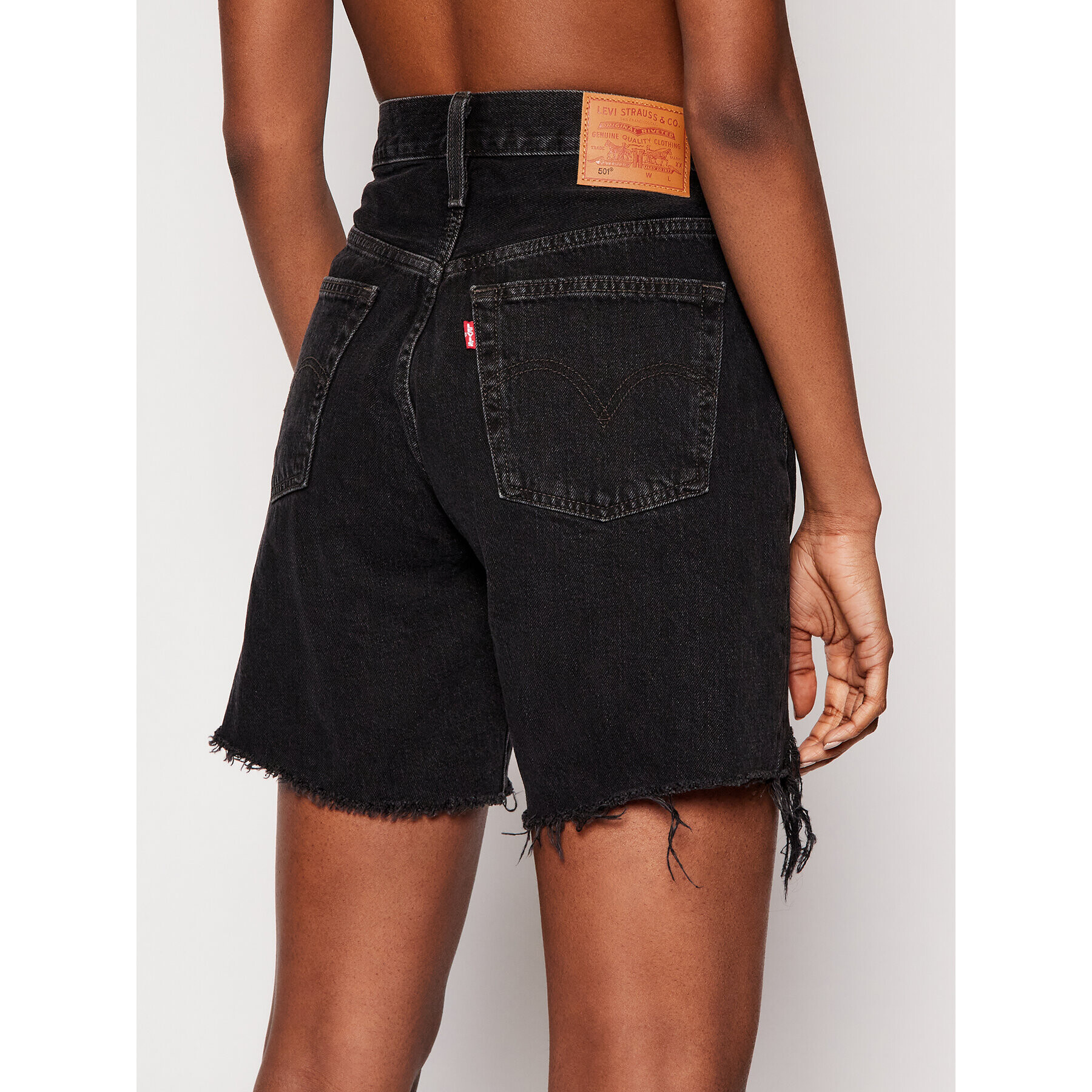 Levi's® Дънкови шорти 501™ 85833-0016 Черен Regular Fit - Pepit.bg
