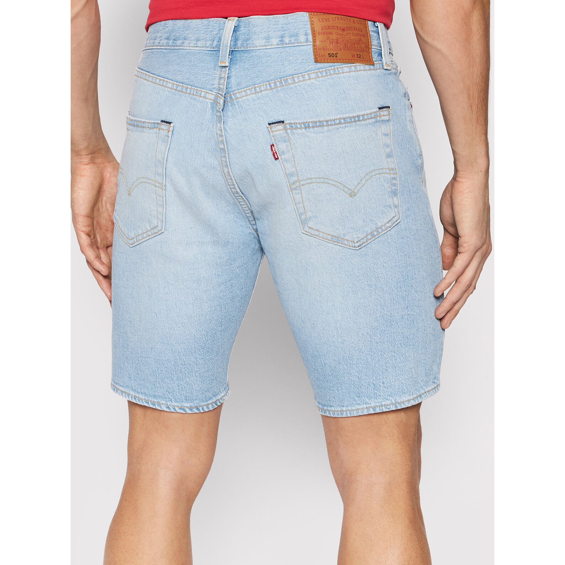 Levi's® Дънкови шорти 501® Hemmed 36512-0149 Син Regular Fit - Pepit.bg