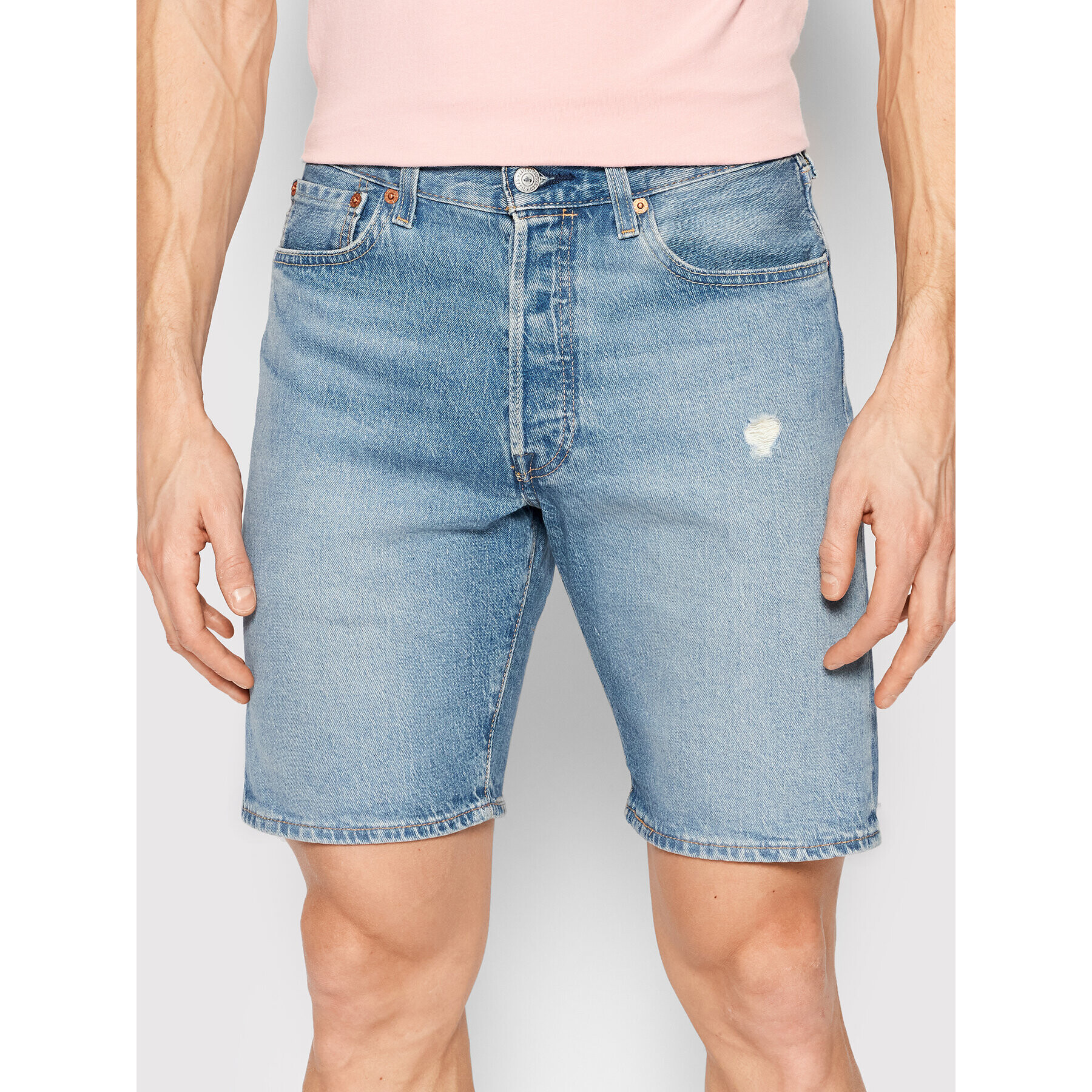 Levi's® Дънкови шорти 501® Hemmed 36512-0154 Син Regular Fit - Pepit.bg