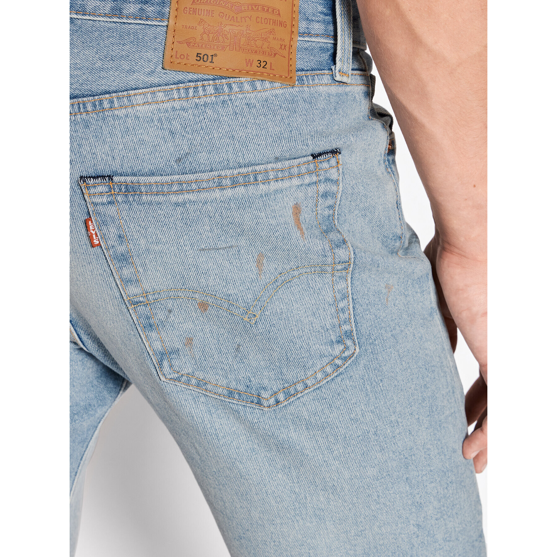 Levi's® Дънкови шорти 501® Hemmed 36512-0163 Син Regular Fit - Pepit.bg