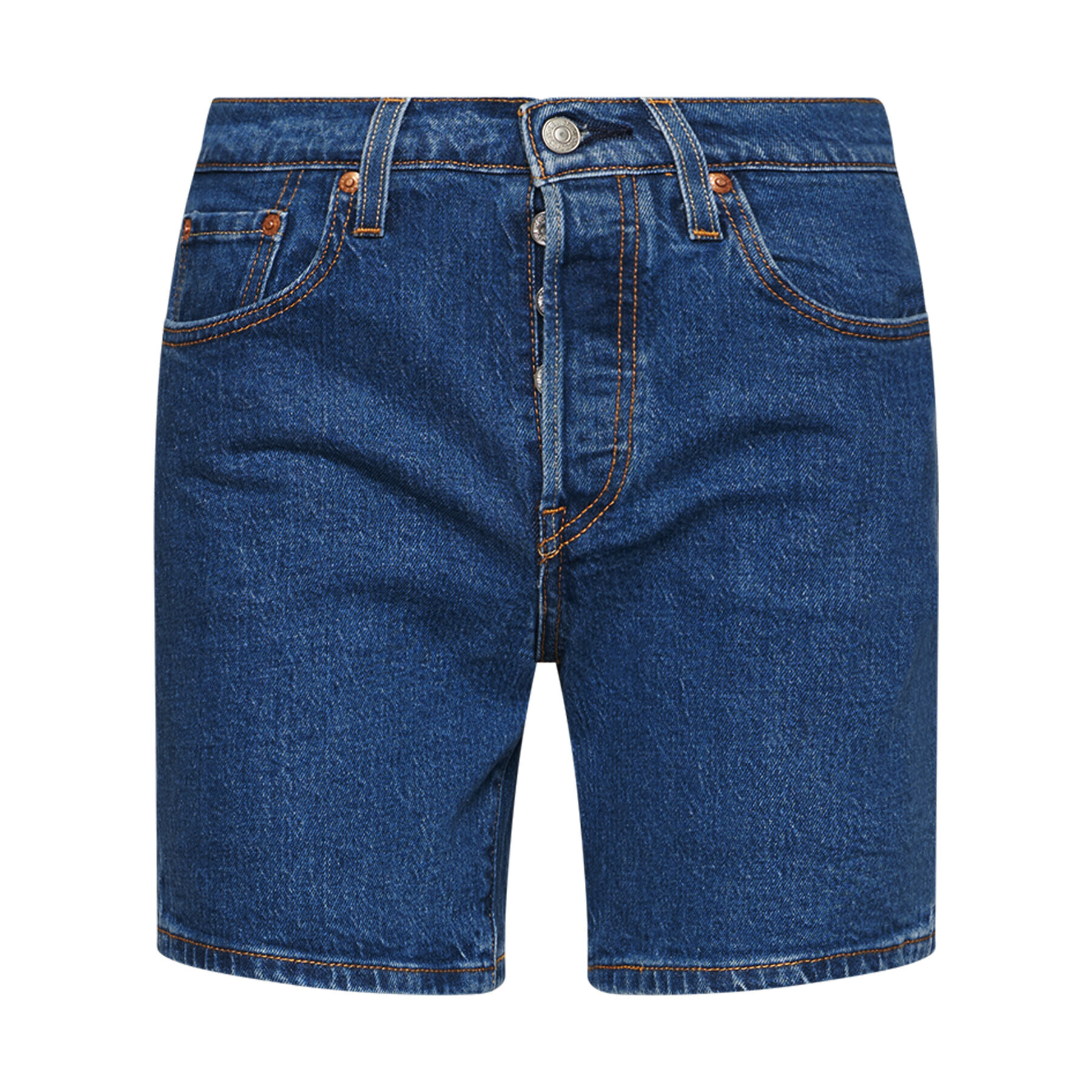 Levi's® Дънкови шорти 501™ Mid Thigh 85833-0007 Тъмносин Regular Fit - Pepit.bg