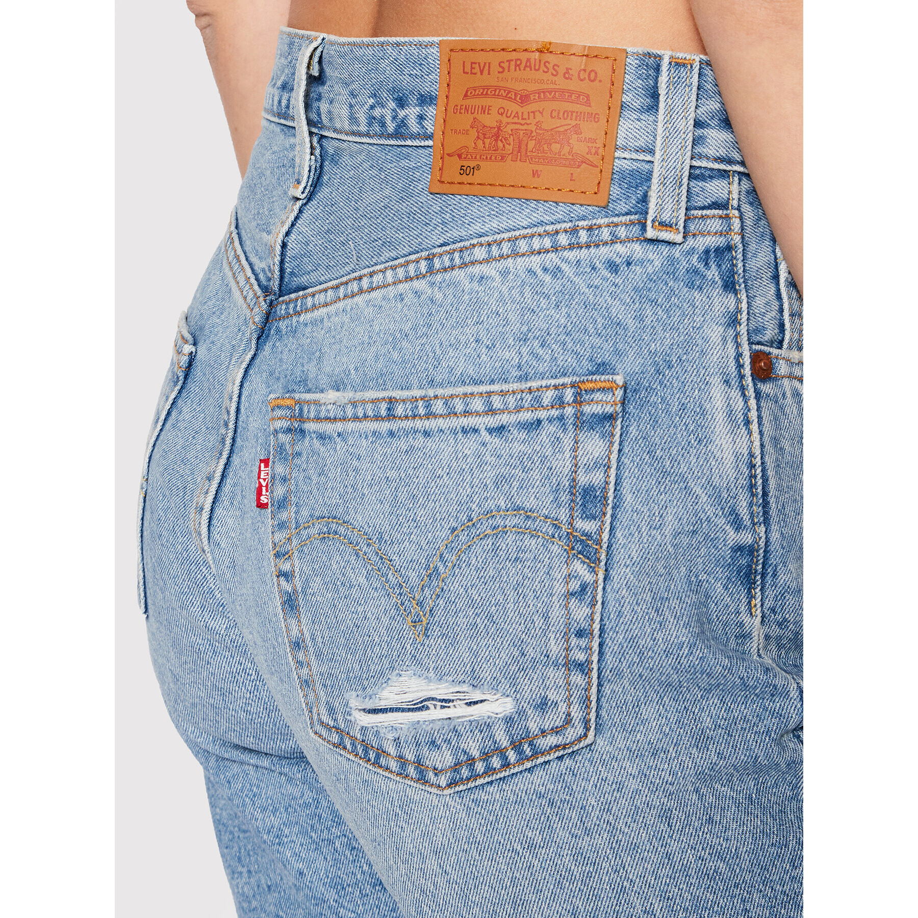 Levi's® Дънкови шорти 90s A1962-0002 Син Regular Fit - Pepit.bg