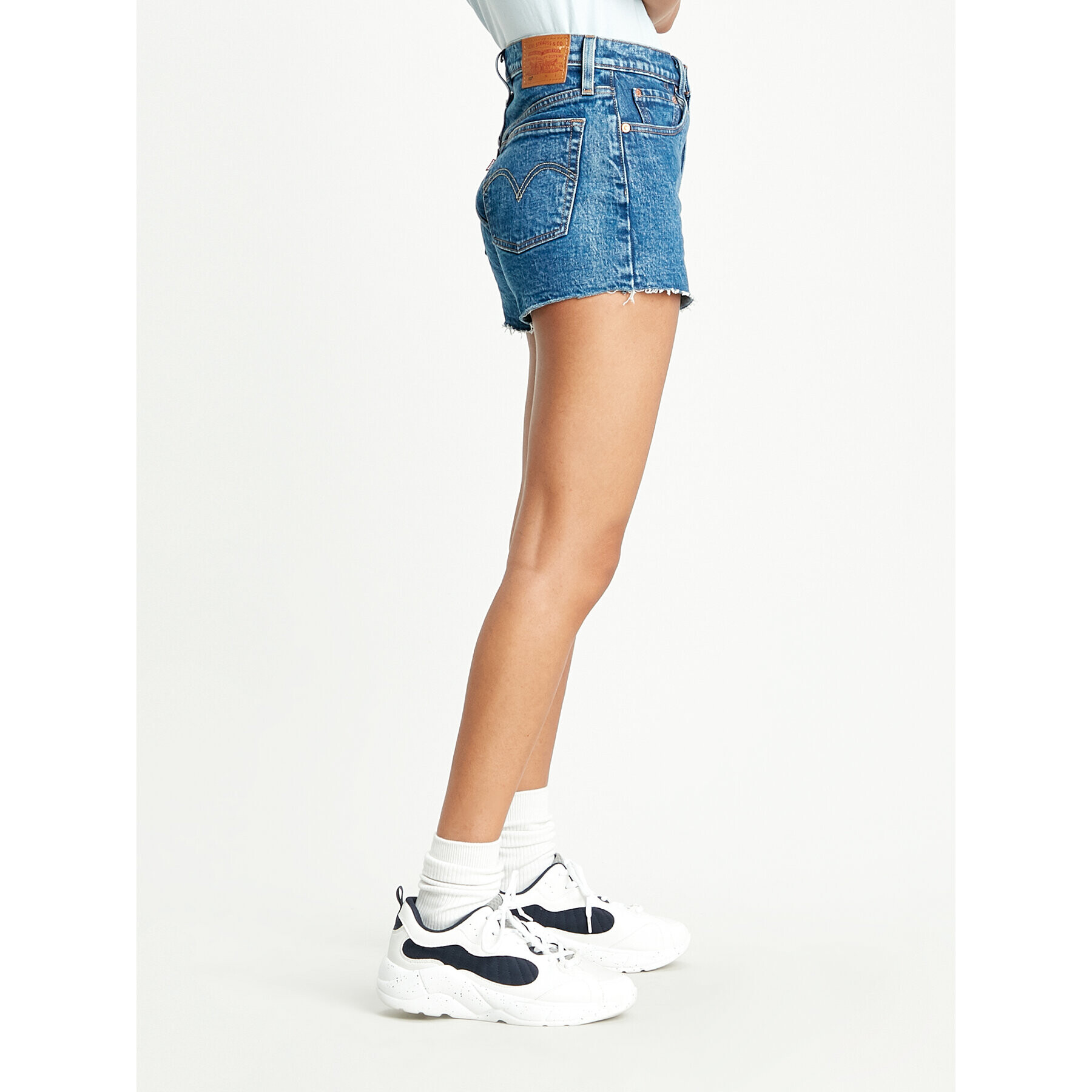 Levi's® Дънкови шорти Worn In 56327-0091 Тъмносин Regular Fit - Pepit.bg