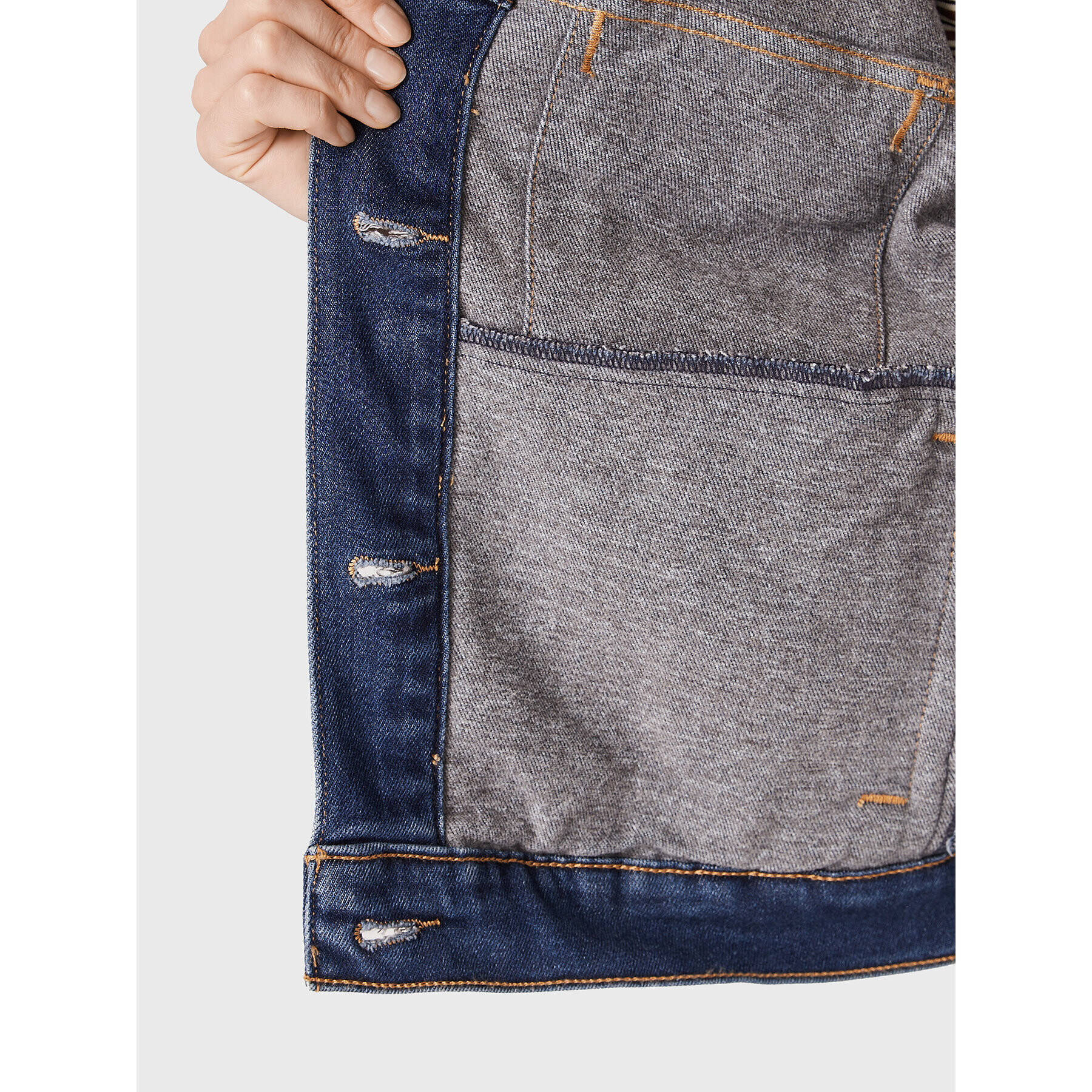 Levi's® Дънково яке Baby Bubble A3486-0000 Тъмносин Regular Fit - Pepit.bg