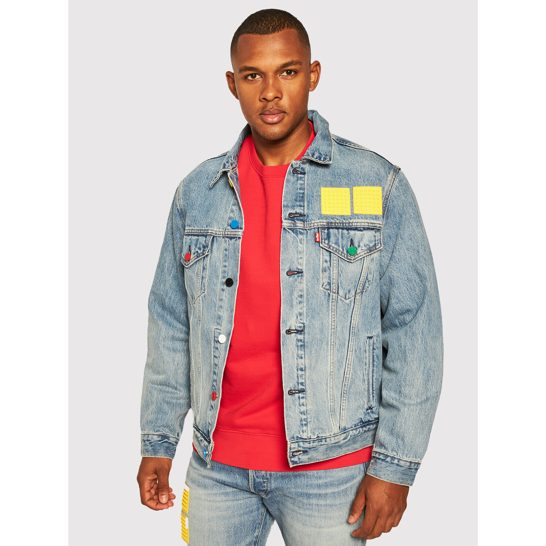 Levi's® Дънково яке LEGO 77380-0023 Син Regular Fit - Pepit.bg