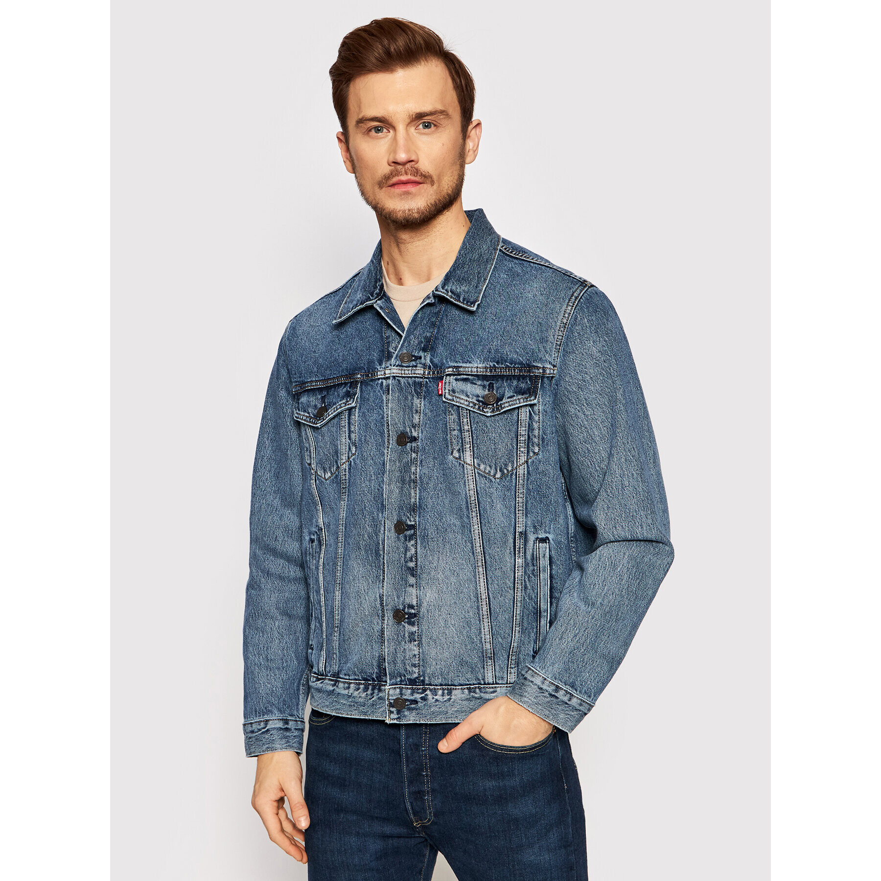 Levi's® Дънково яке Trucker 72334-0574 Син Regular Fit - Pepit.bg