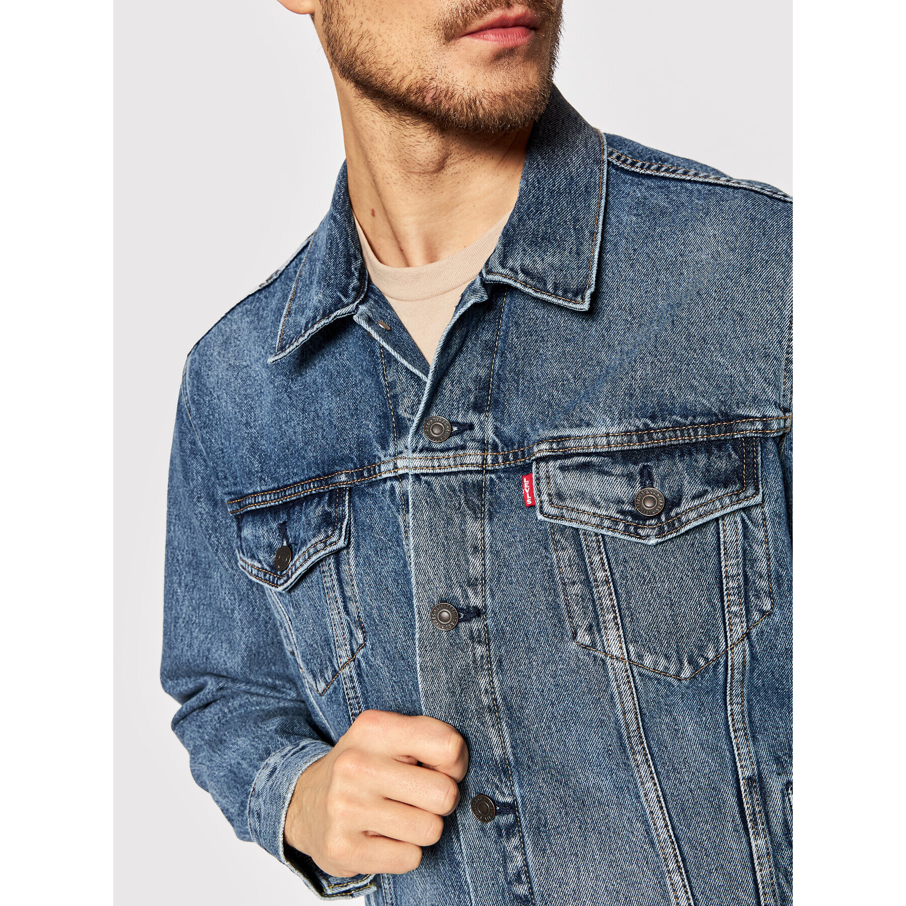 Levi's® Дънково яке Trucker 72334-0574 Син Regular Fit - Pepit.bg