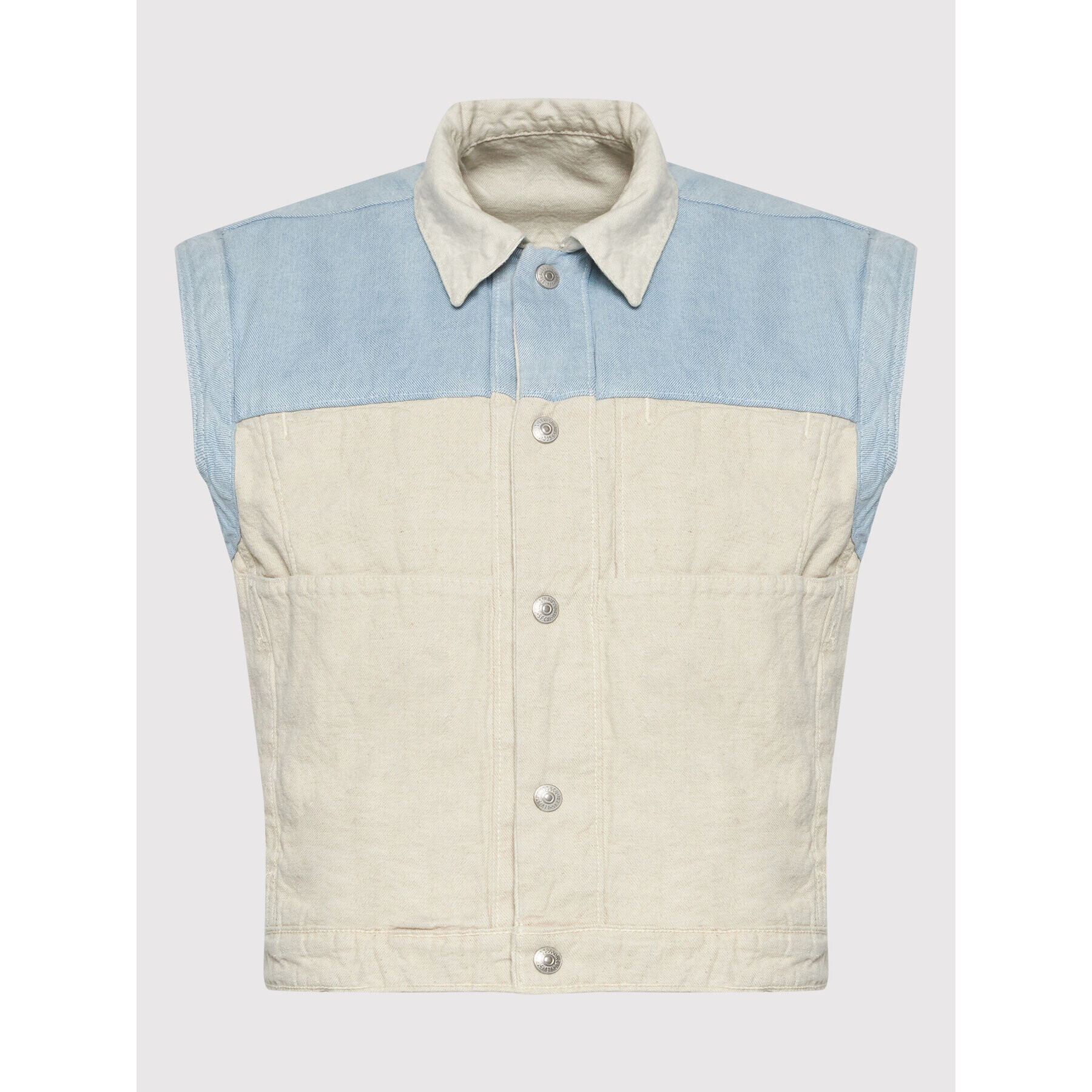 Levi's® Елек Trucker Vest A2253-0000 Бежов Regular Fit - Pepit.bg