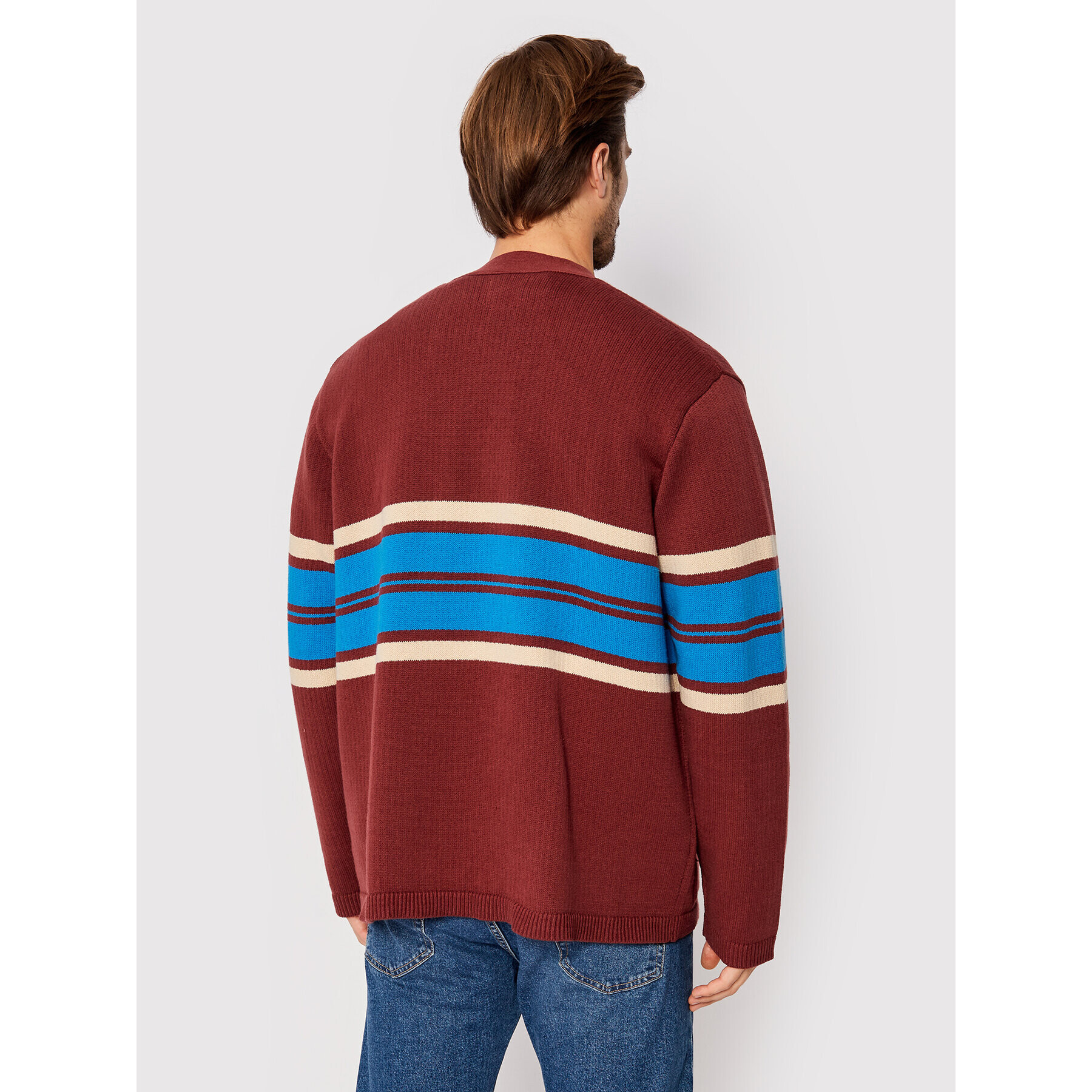 Levi's® Кардиган Noragi A3105-0000 Бордо Relaxed Fit - Pepit.bg