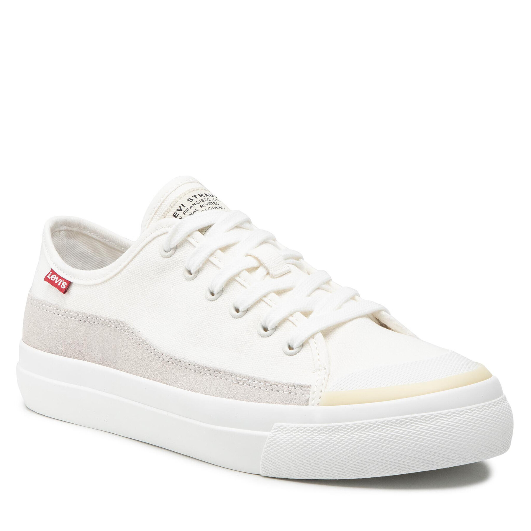 Levi's® Кецове Square Low 233006-636-50 Бял - Pepit.bg