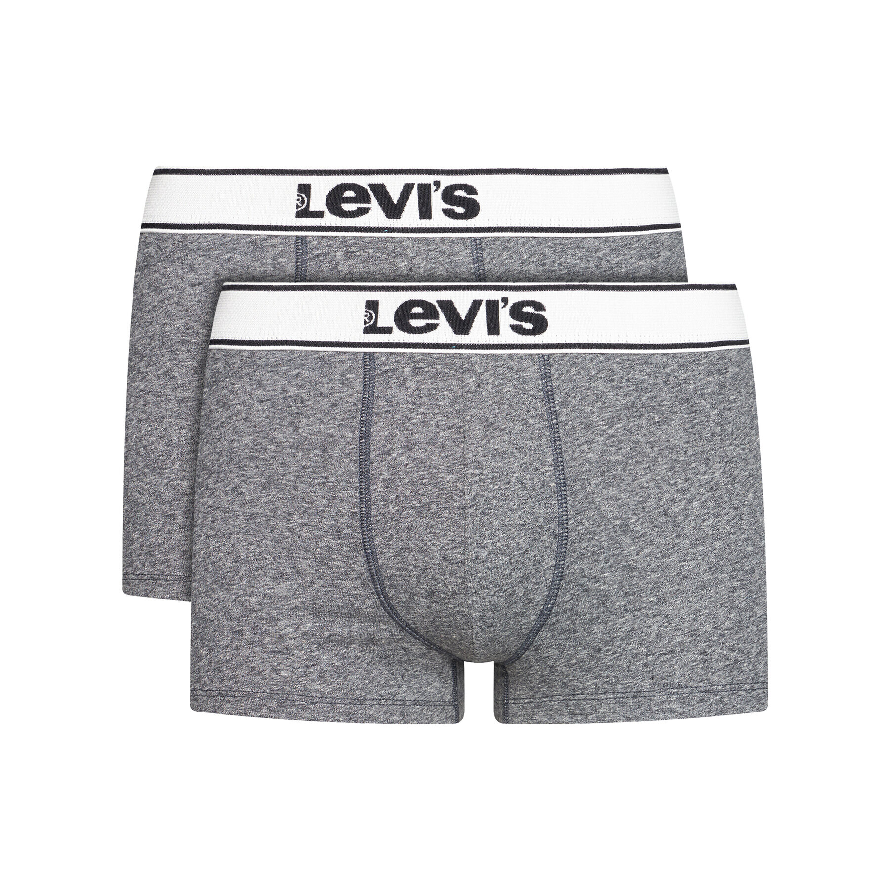 Levi's® Комплект 2 чифта боксерки 37149-0388 Сив - Pepit.bg