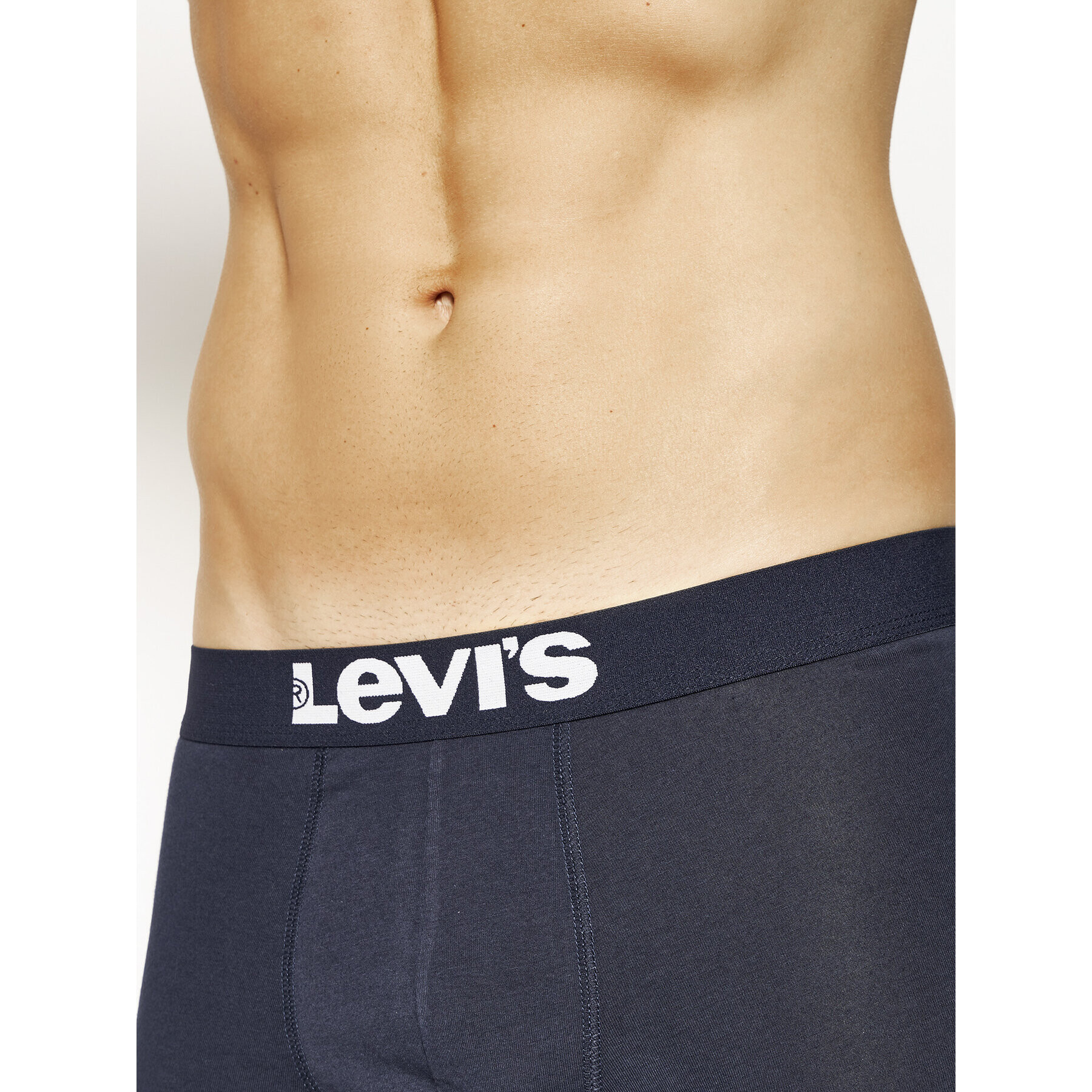 Levi's® Комплект 2 чифта боксерки Solid Basic 905002001 Тъмносин - Pepit.bg