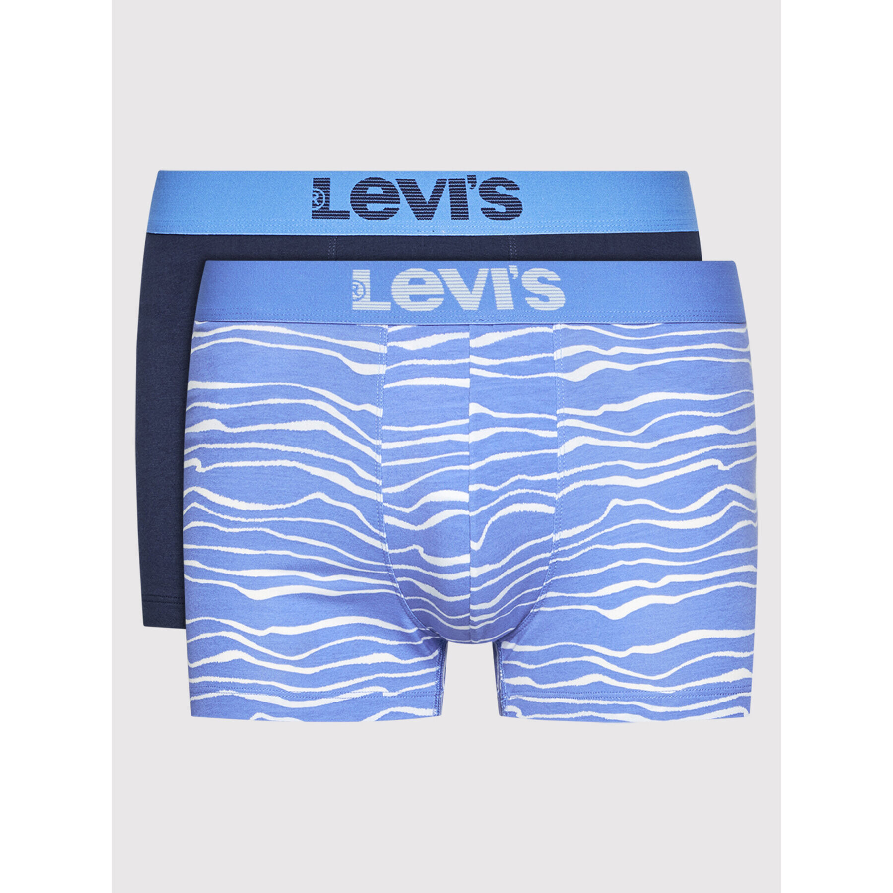 Levi's® Комплект 2 чифта боксерки Trunk 701203913 Син - Pepit.bg