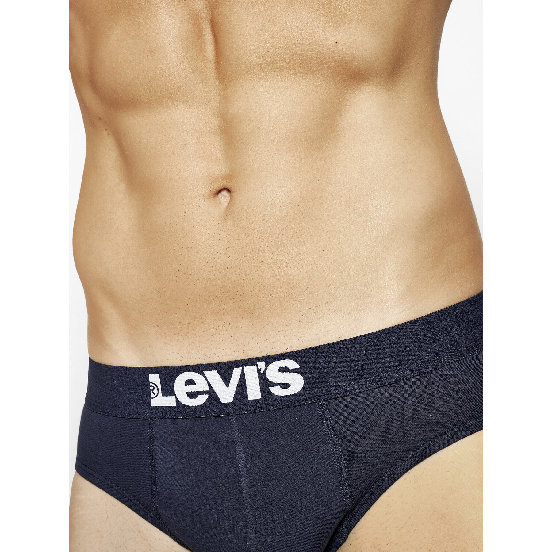 Levi's® Комплект 2 чифта слипове Solid Basic 905003001 Тъмносин - Pepit.bg