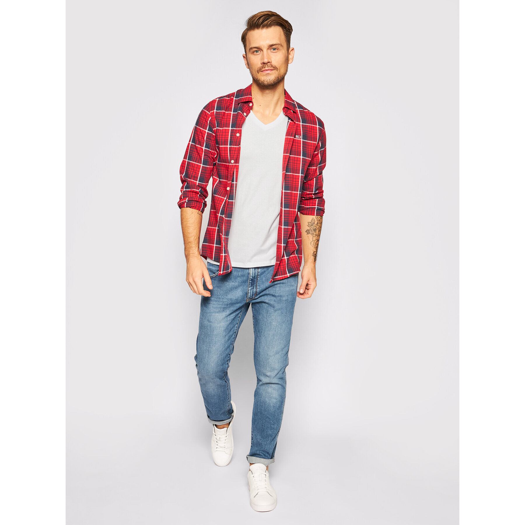 Levi's® Комплект 2 тишъртки 905056001 Бял Regular Fit - Pepit.bg