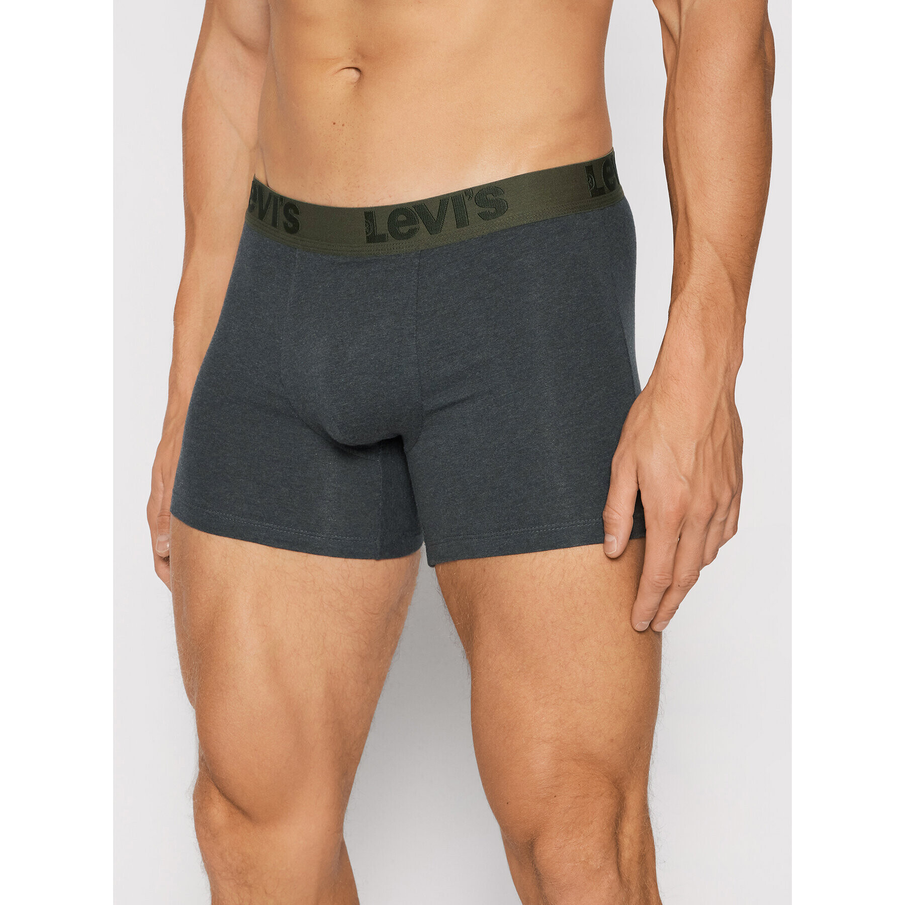 Levi's® Комплект 3 чифта боксерки 905045001 Сив - Pepit.bg