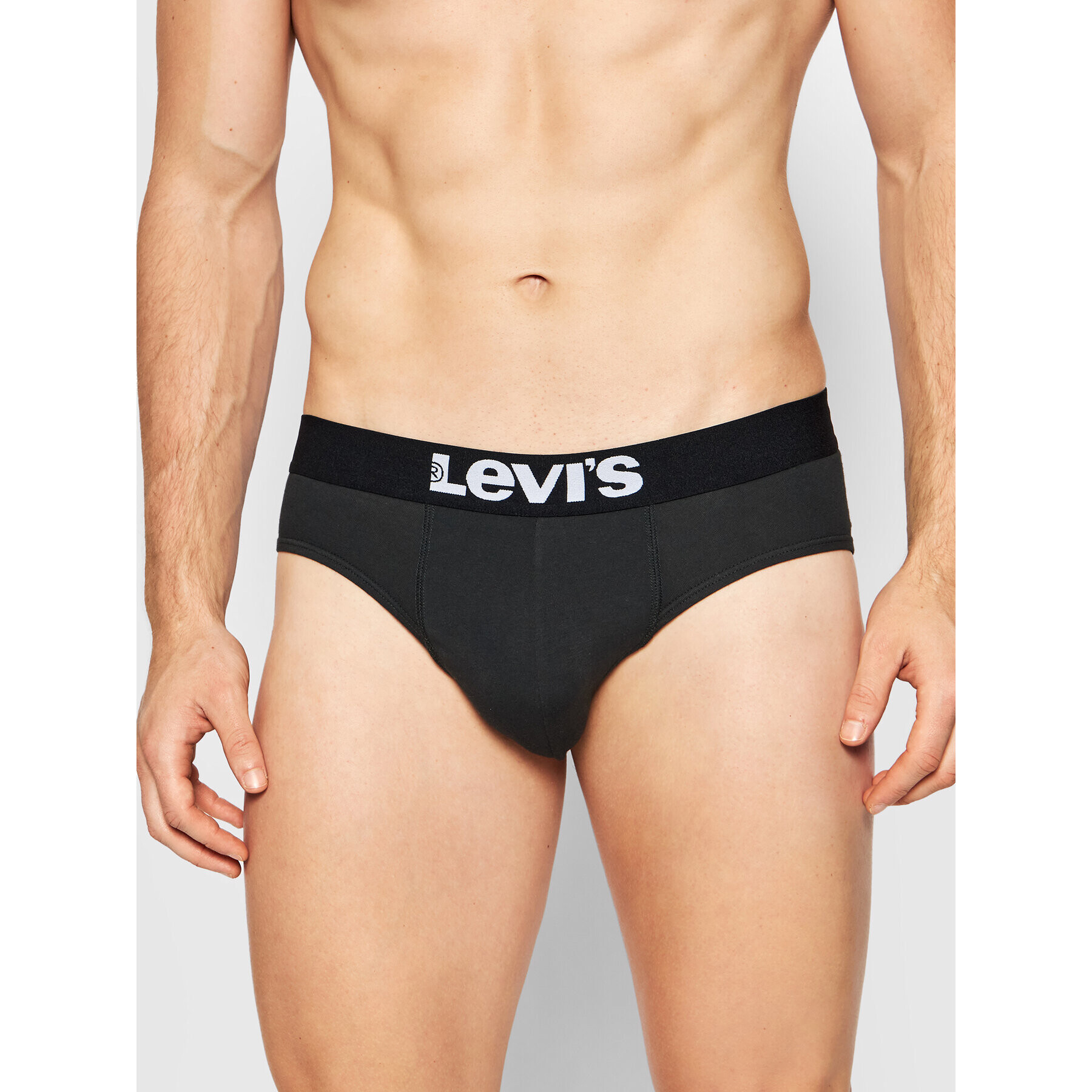 Levi's® Комплект 6 чифта слипове 37149-0486 Черен - Pepit.bg