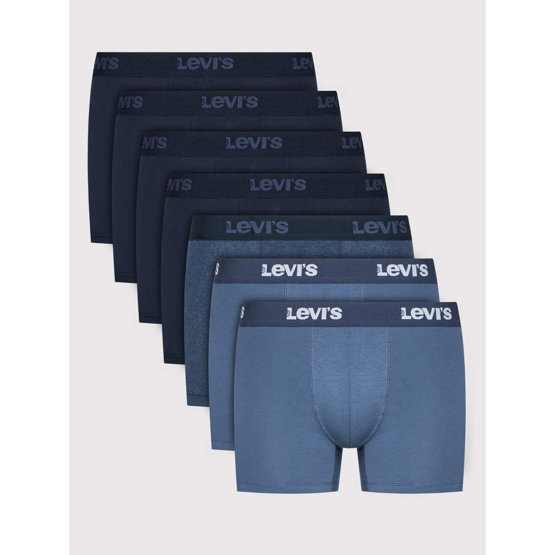 Levi's® Комплект 7 чифта боксери 701219020 Тъмносин - Pepit.bg