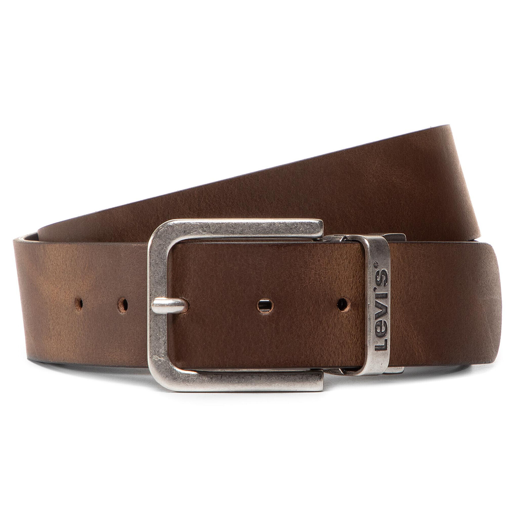 Levi's® Мъжки колан 77134-2086 Кафяв - Pepit.bg