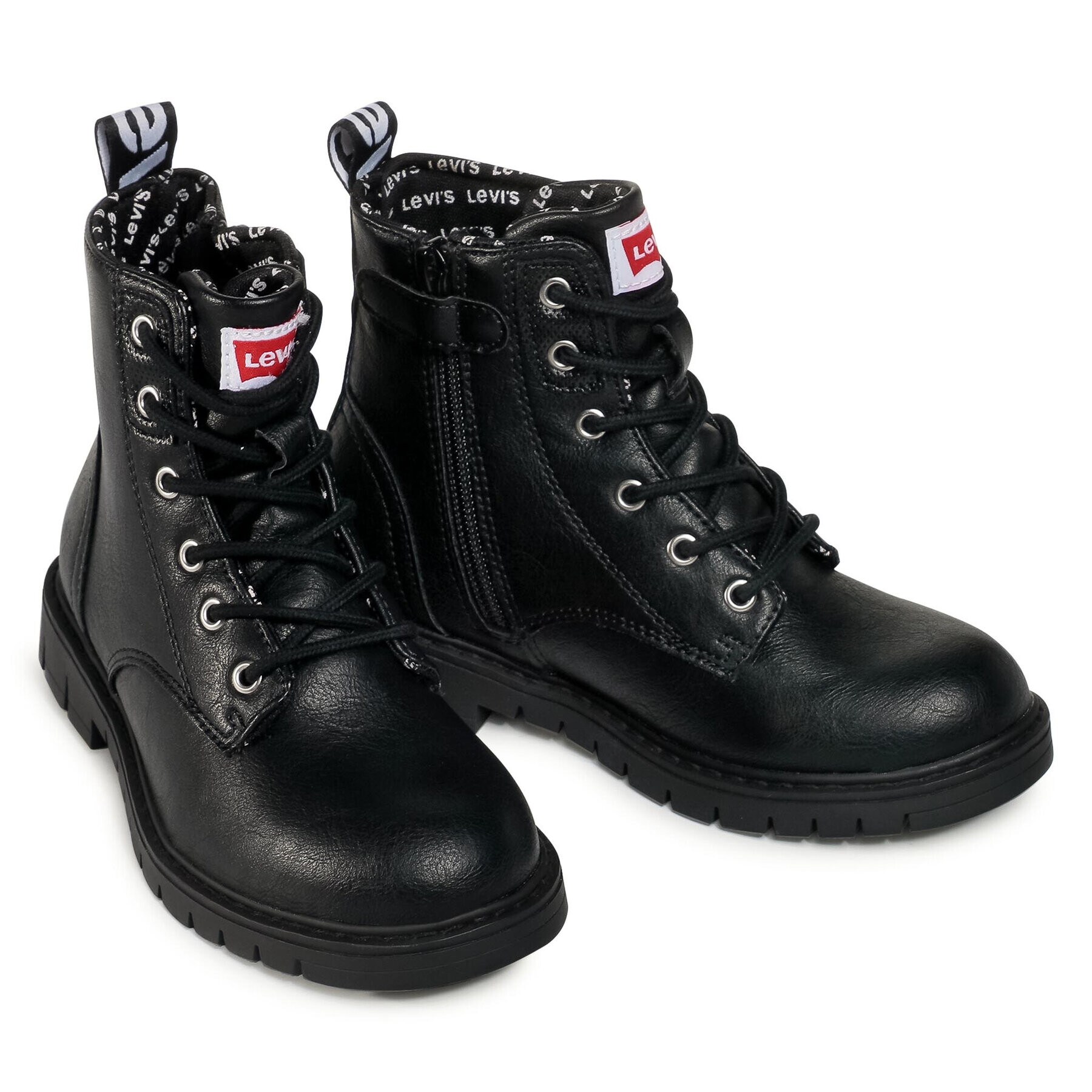Levi's® Обувки VPHI0022S Черен - Pepit.bg