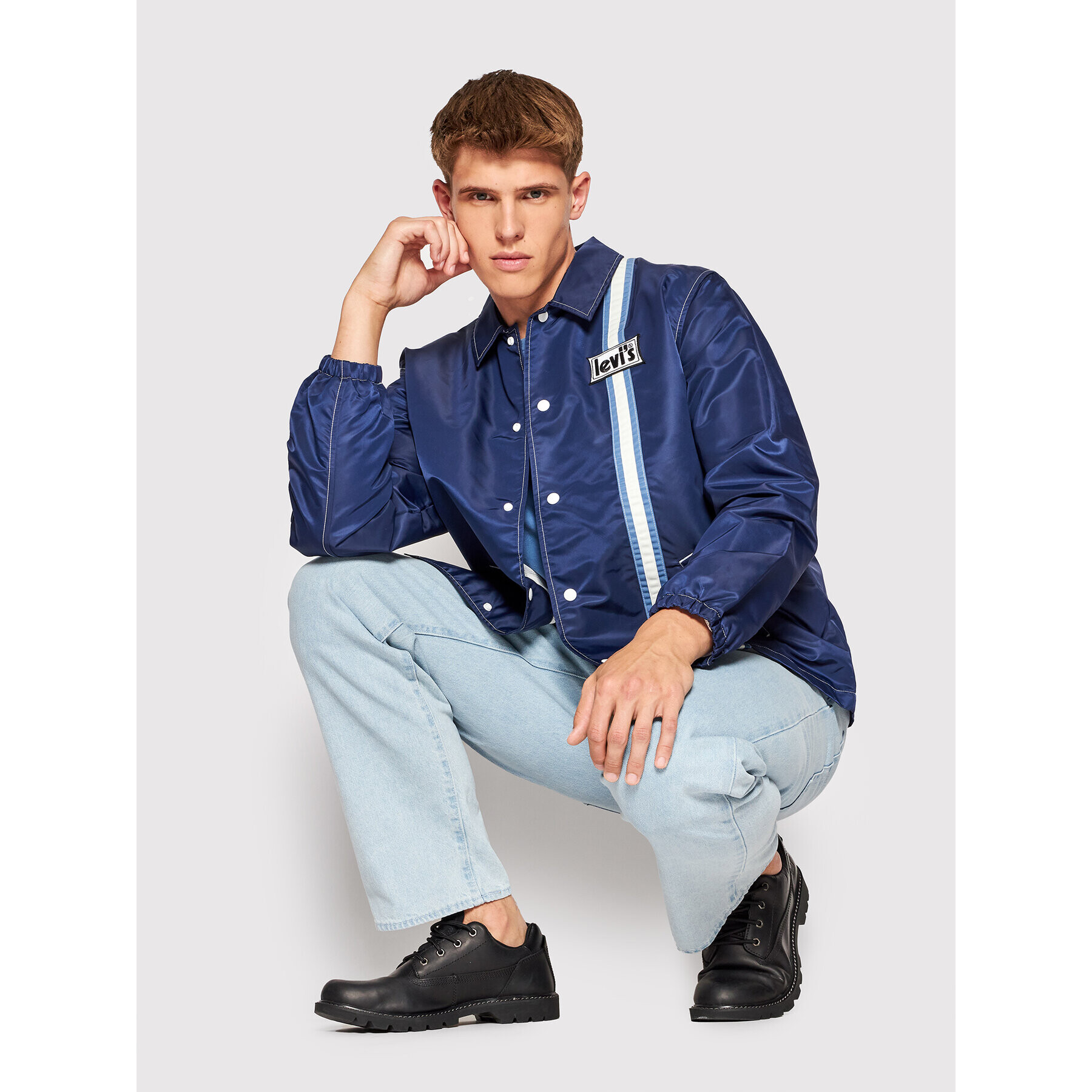 Levi's® Преходно яке Merritt A3203-0000 Тъмносин Regular Fit - Pepit.bg