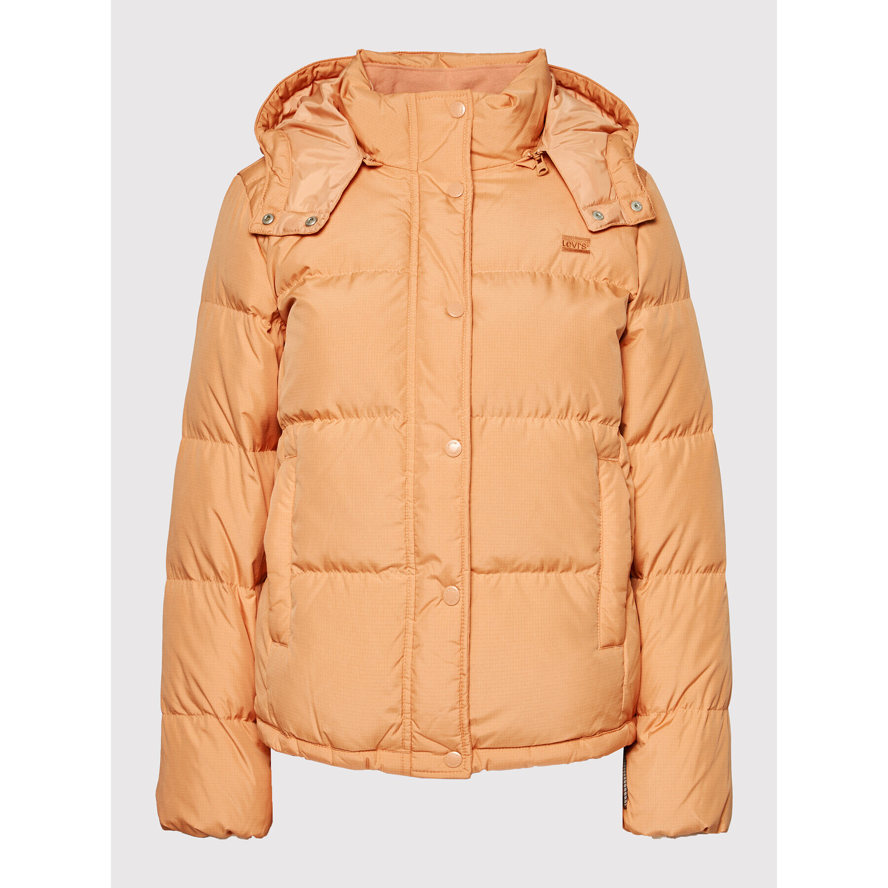 Levi's® Пухено яке A0679-0002 Оранжев Regular Fit - Pepit.bg