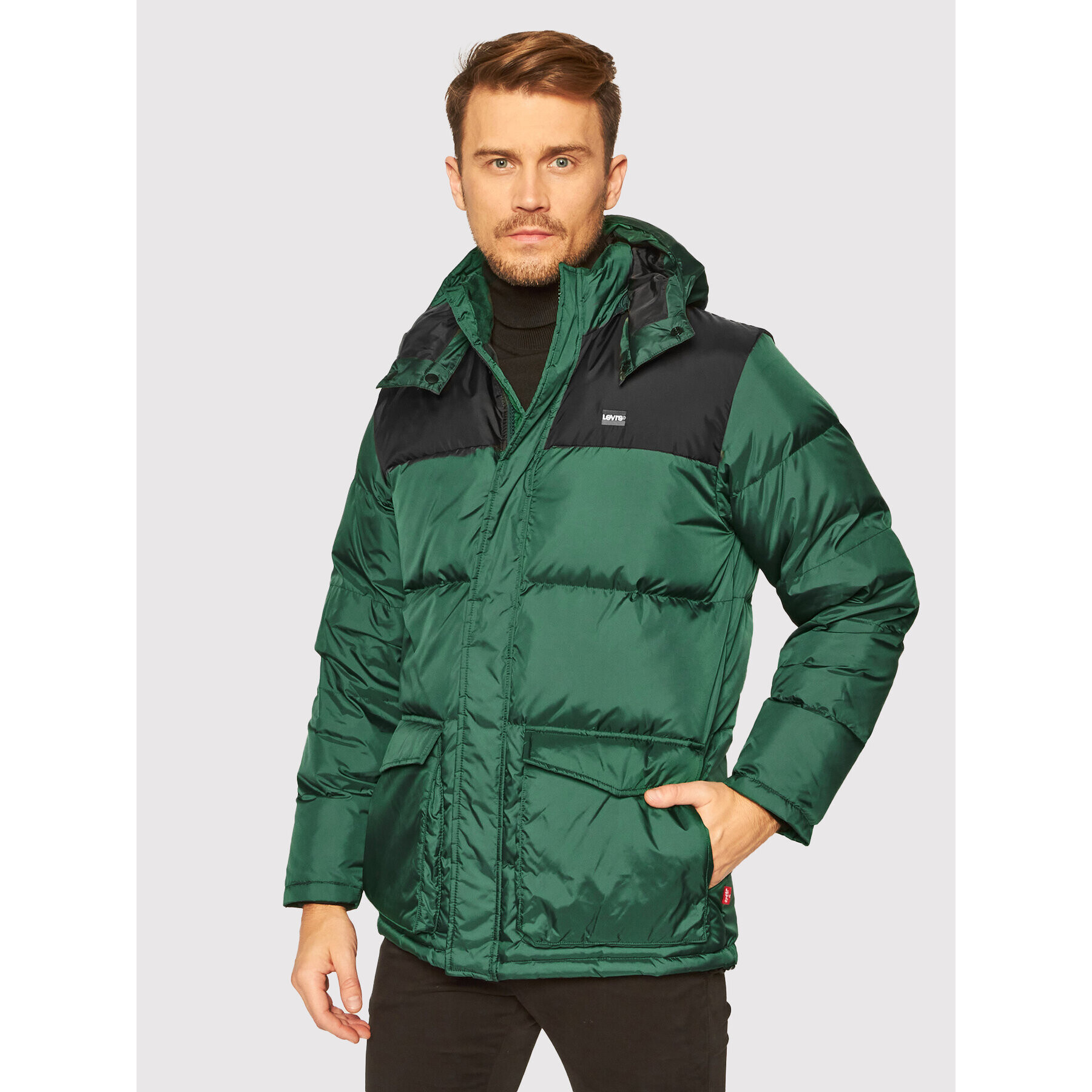 Levi's® Пухено яке Down 27845-0001 Зелен Regular Fit - Pepit.bg