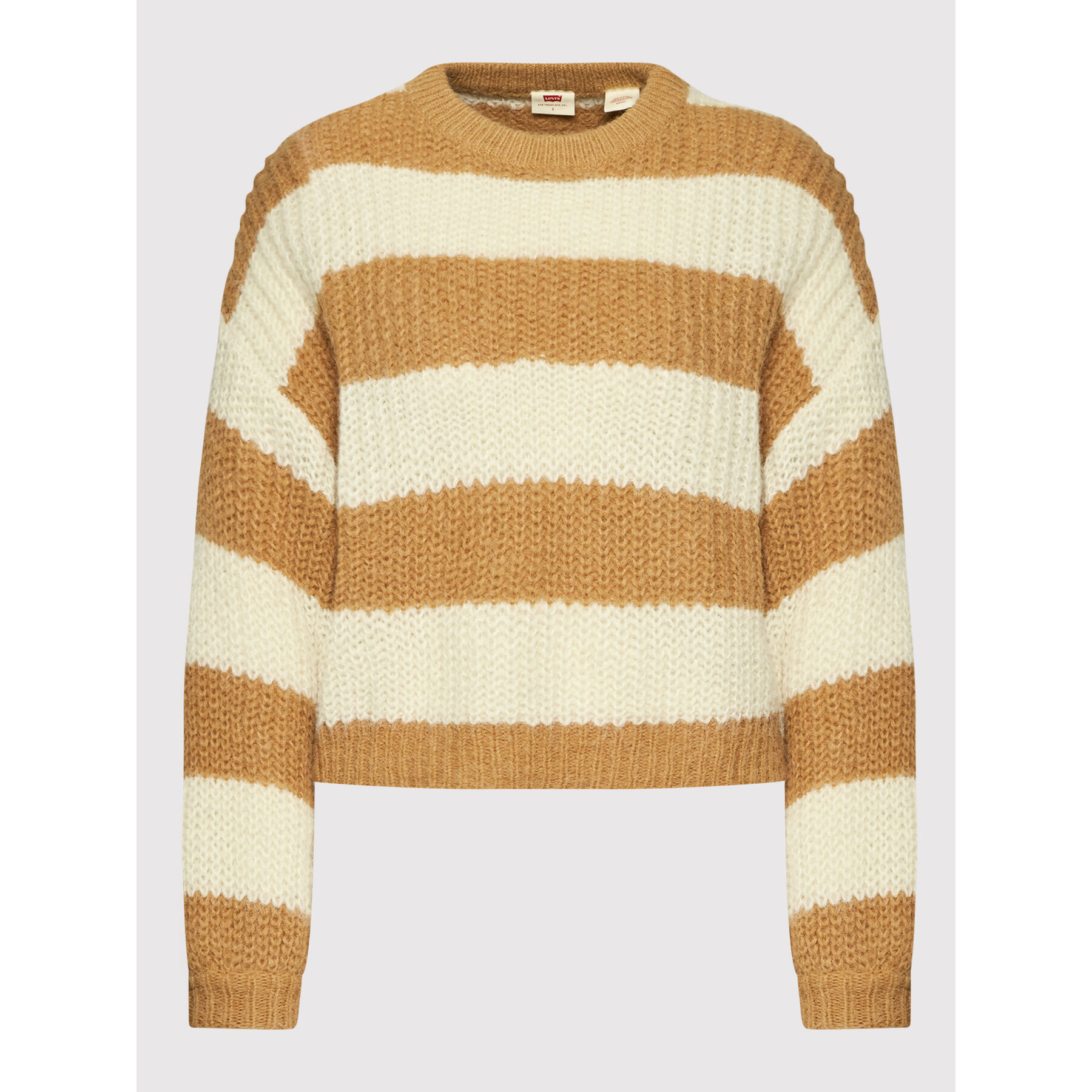 Levi's® Пуловер Persimmon A1581-0001 Бежов Relaxed Fit - Pepit.bg