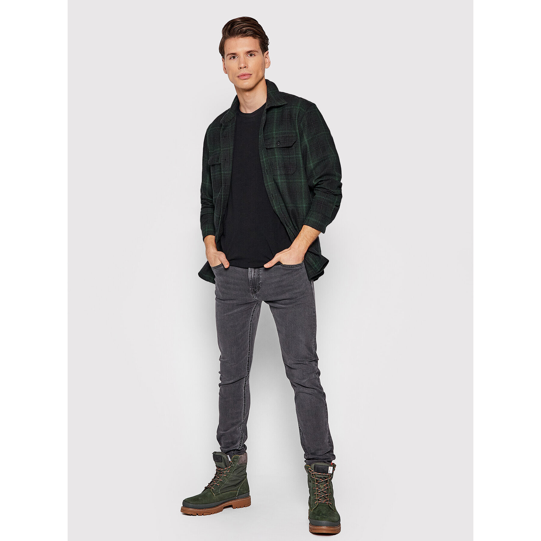 Levi's® Риза 19587-0165 Зелен Relaxed Fit - Pepit.bg