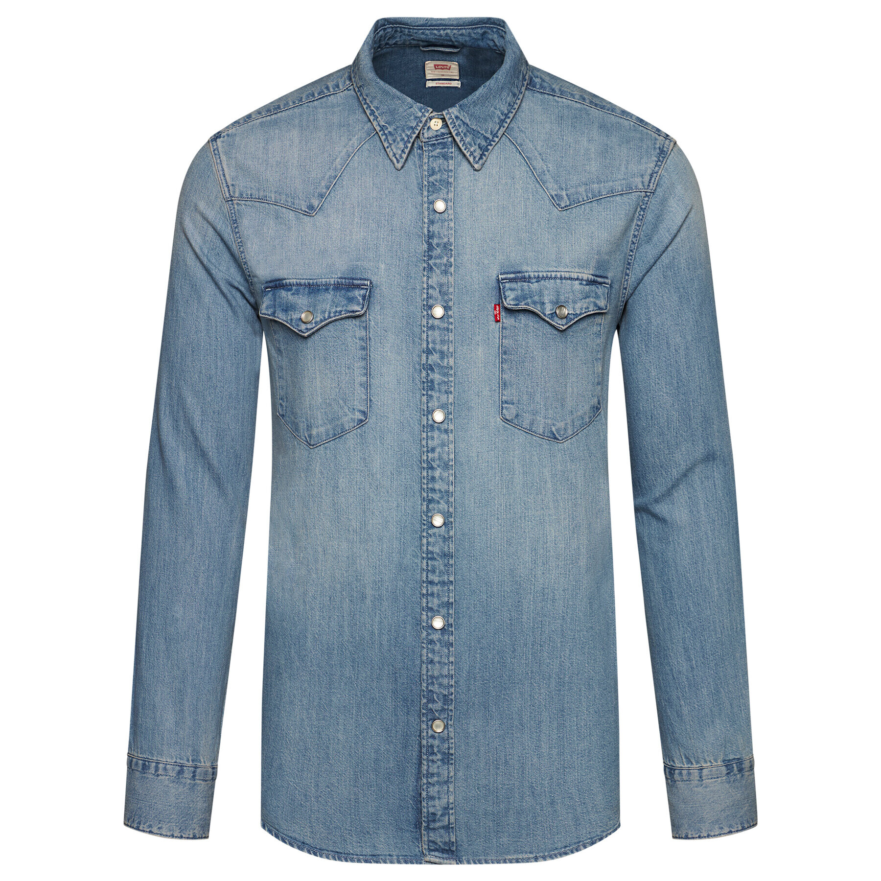 Levi's® Риза Barstow Western Standard 85744-0001 Син Standard Fit - Pepit.bg