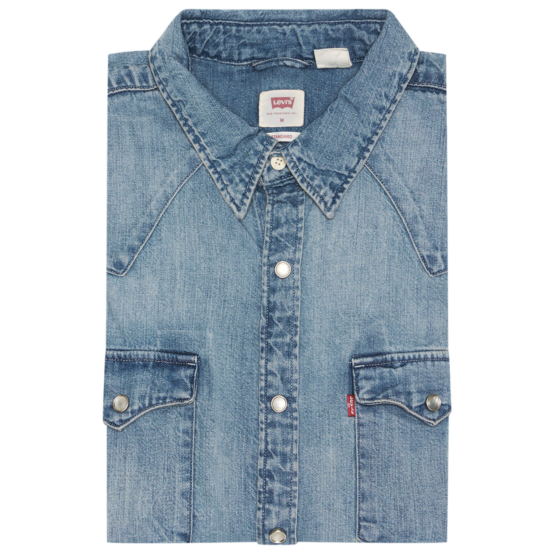 Levi's® Риза Barstow Western Standard 85744-0001 Син Standard Fit - Pepit.bg