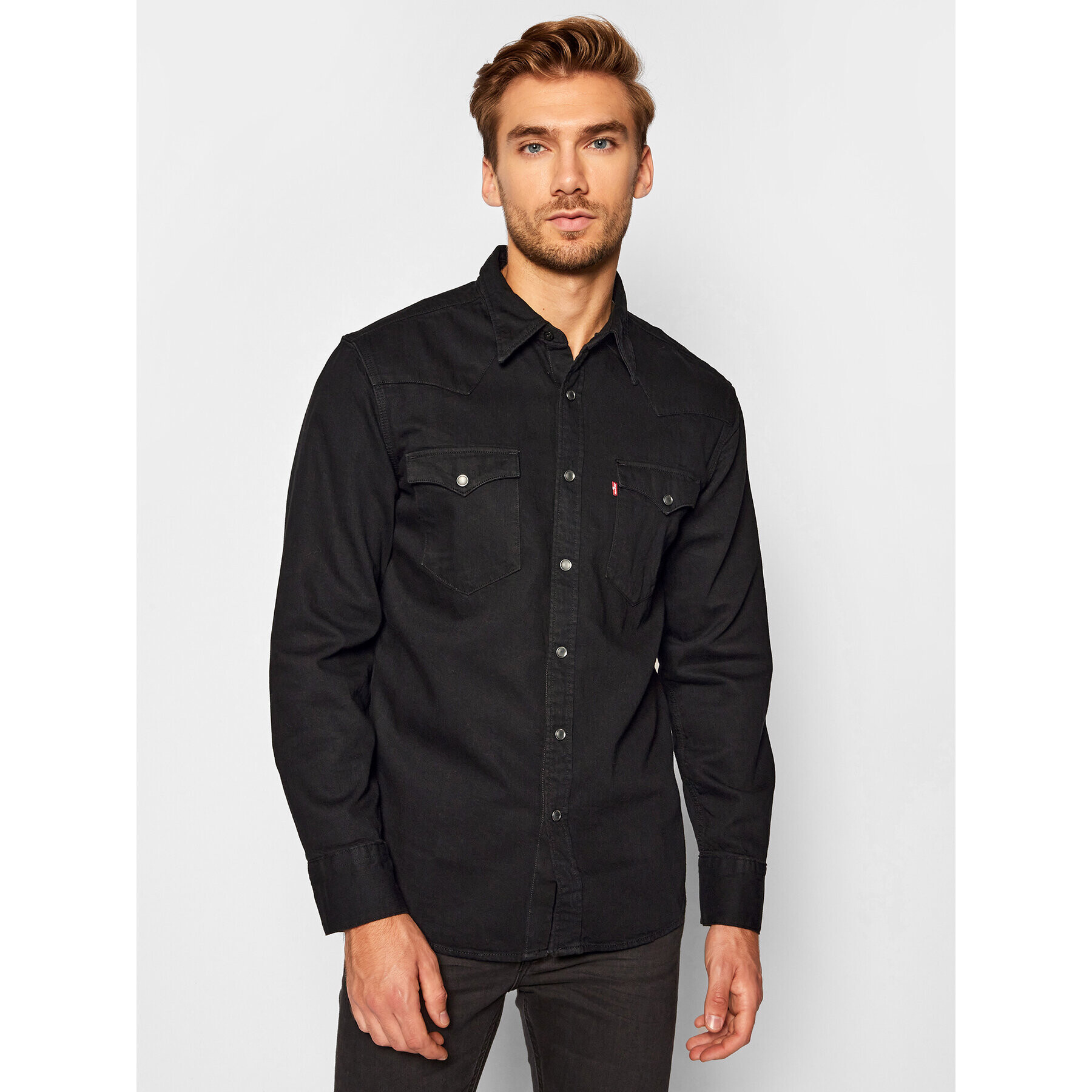 Levi's® Риза Barstow Western Standard 85744-0002 Черен Standard Fit - Pepit.bg