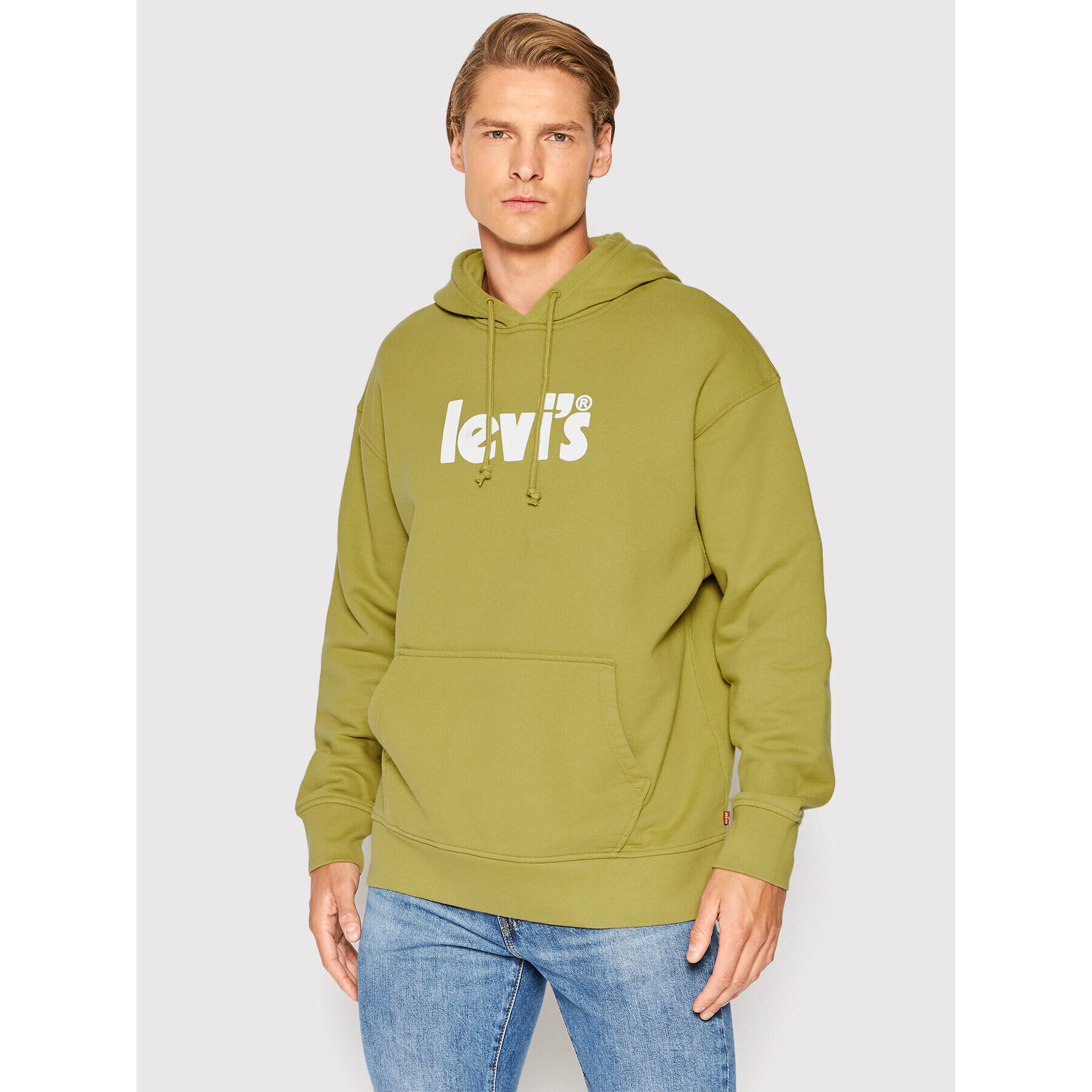 Levi's® Суитшърт Graphic 38479-0111 Зелен Regular Fit - Pepit.bg