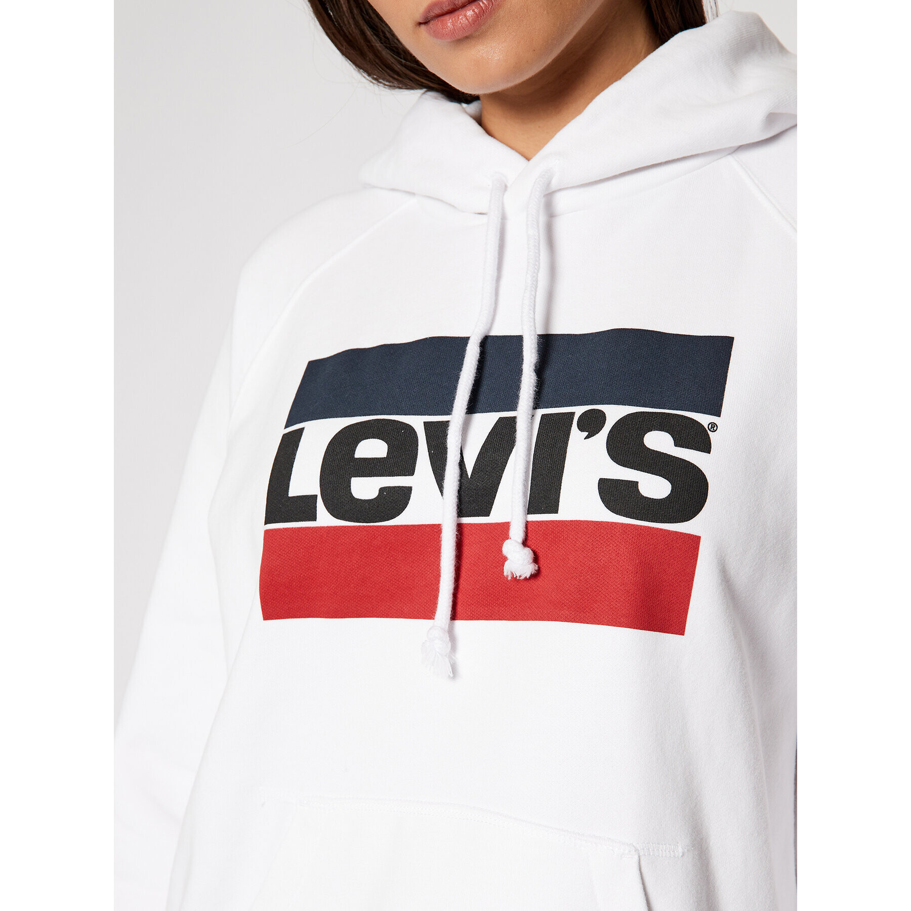 Levi's® Суитшърт Graphic Sport 35946-0001 Бял Regular Fit - Pepit.bg