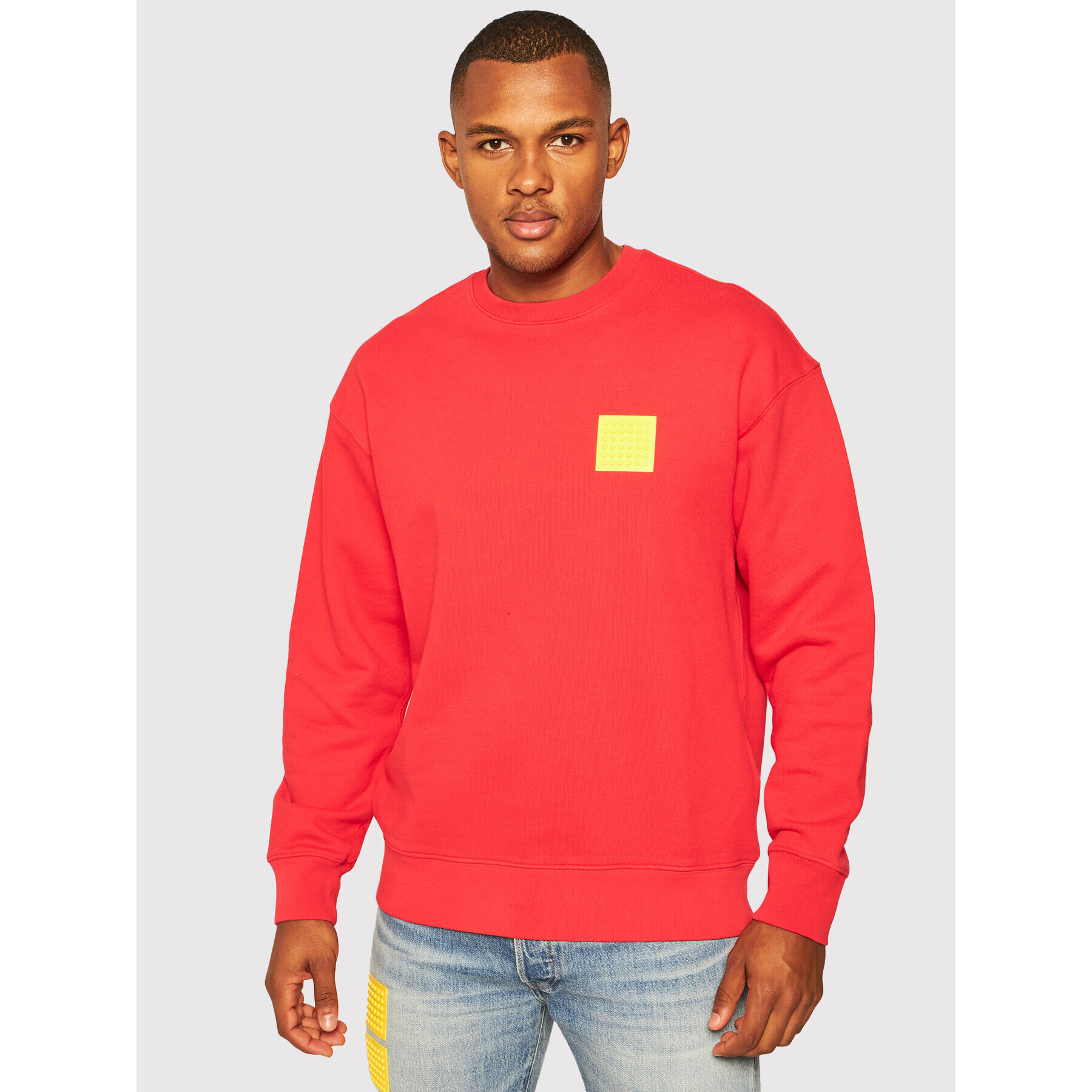 Levi's® Суитшърт LEGO 84496-0001 Червен Regular Fit - Pepit.bg