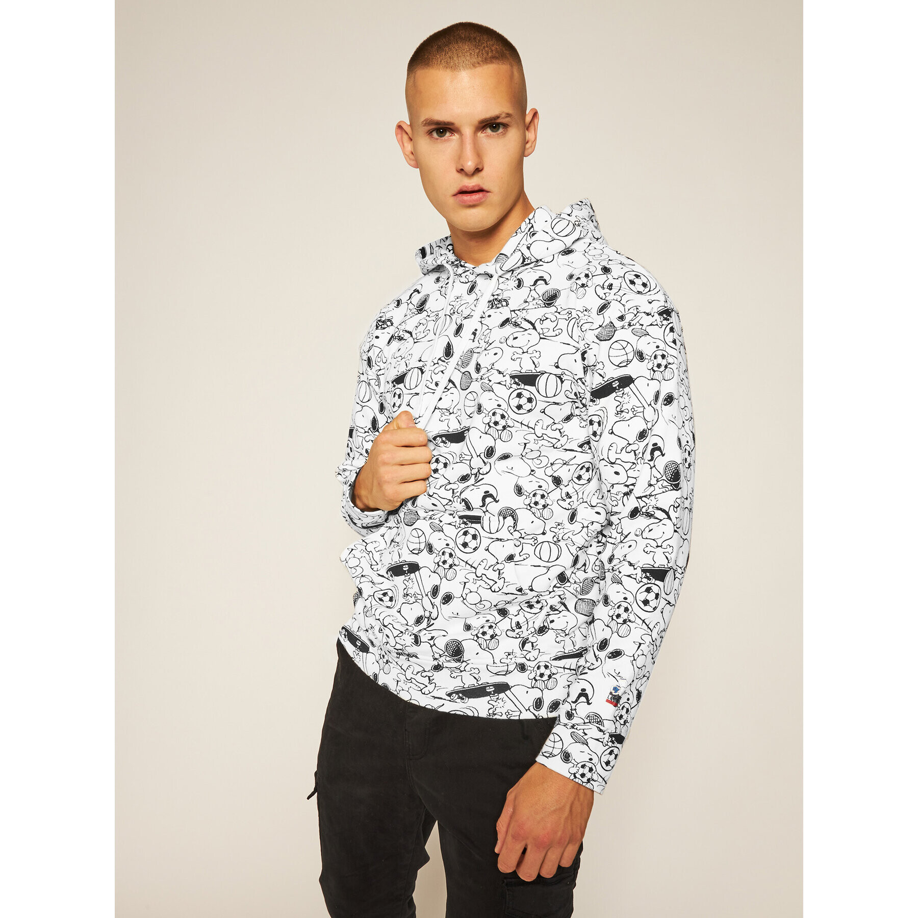 Levi's® Суитшърт PEANUTS® Graphic 38821-0018 Бял Relaxed Fit - Pepit.bg