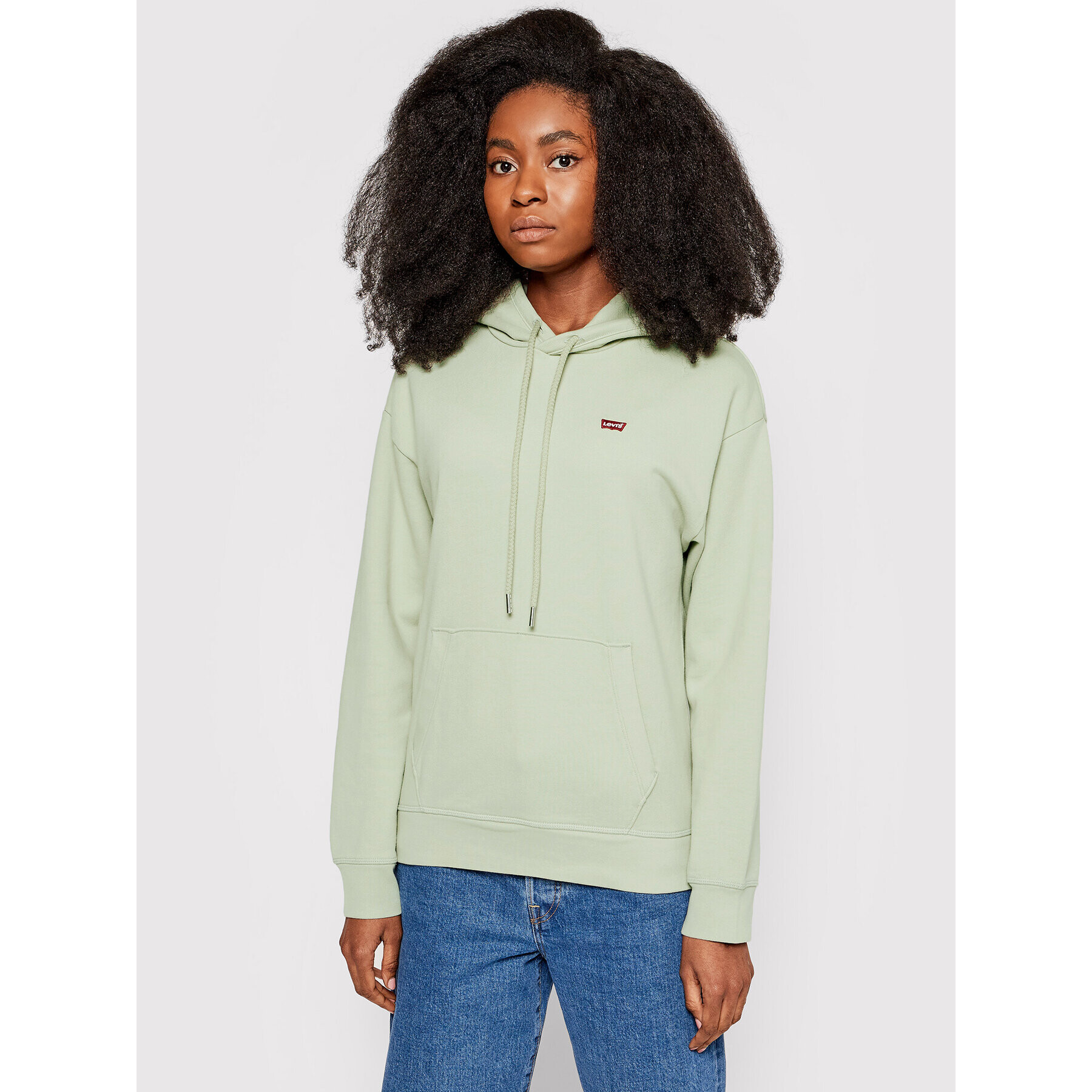 Levi's® Суитшърт Standard 24693-0022 Зелен Regular Fit - Pepit.bg