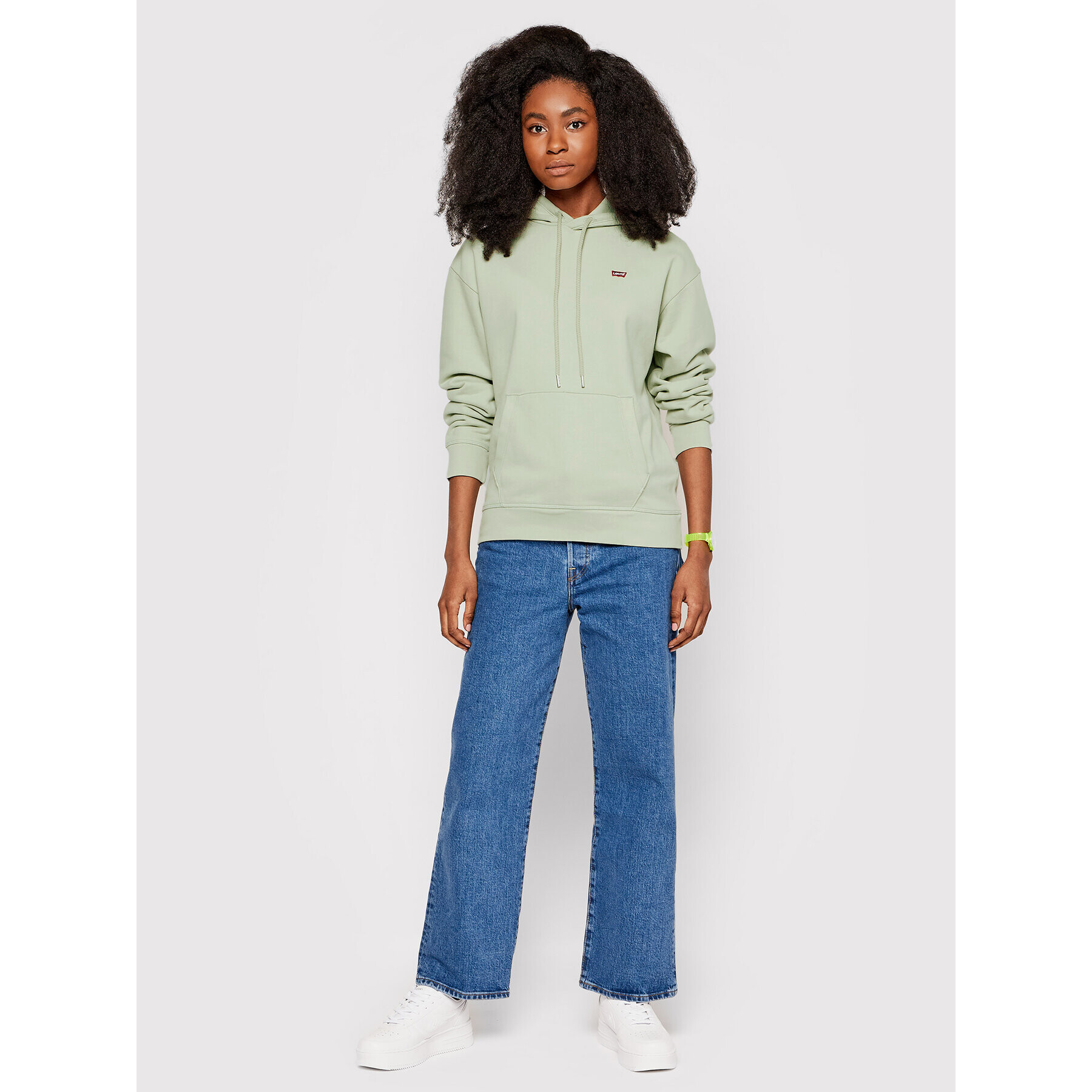 Levi's® Суитшърт Standard 24693-0022 Зелен Regular Fit - Pepit.bg