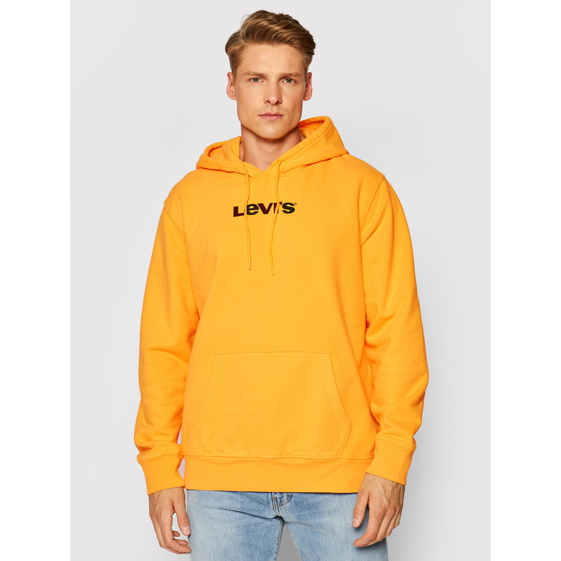 Levi's® Суитшърт Unisex Graphic A2410-0002 Жълт Standard Fit - Pepit.bg