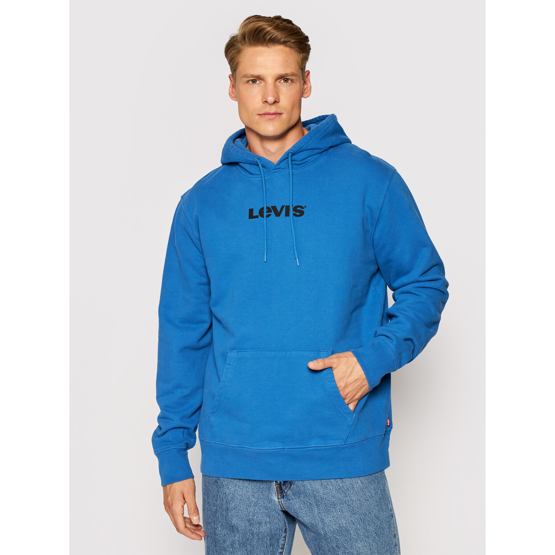 Levi's® Суитшърт Unisex Graphic A2410-0004 Син Standard Fit - Pepit.bg