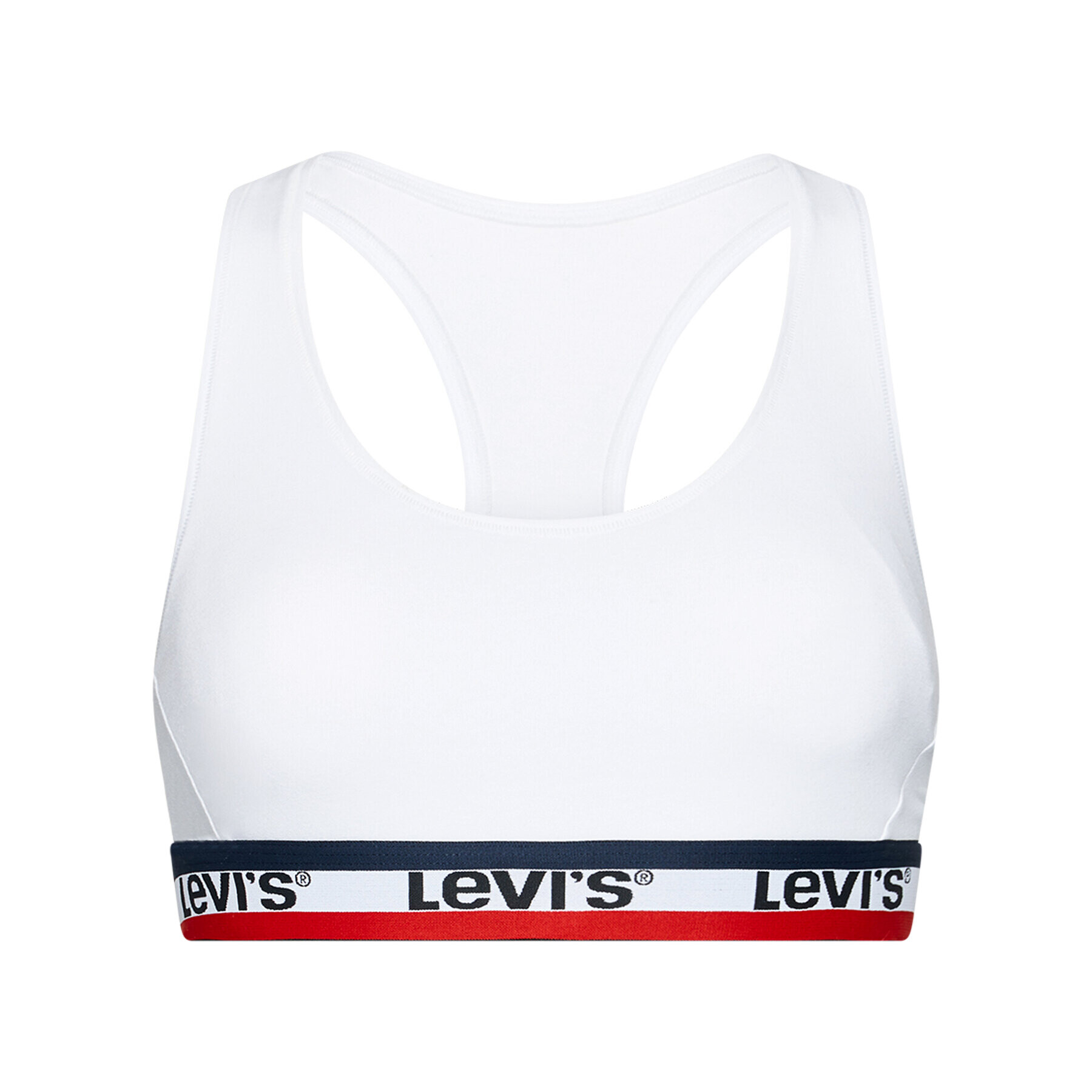 Levi's® Сутиен-топ Sporty 16985-0000 Бял - Pepit.bg